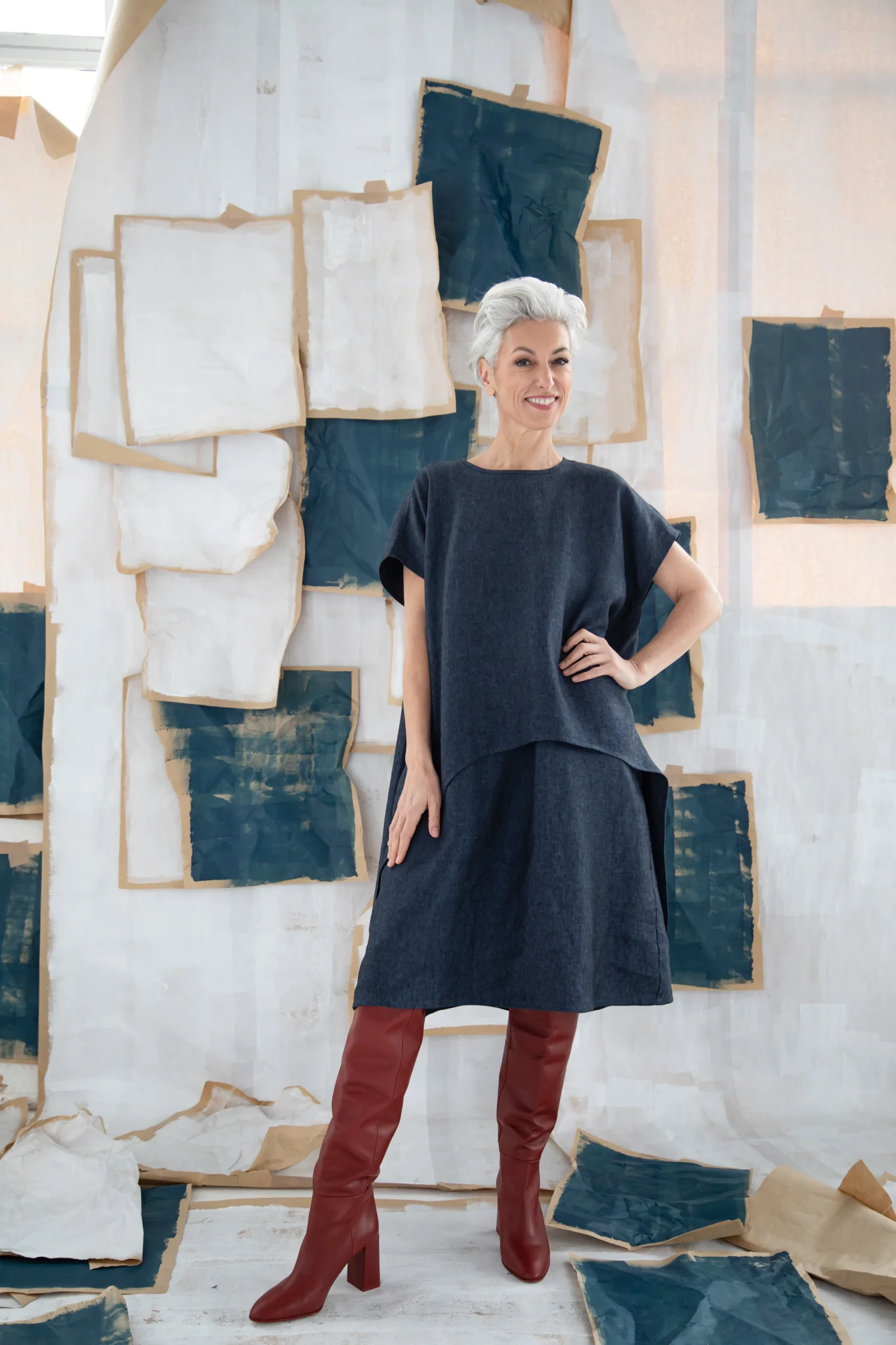 Dolly Dress | Navy