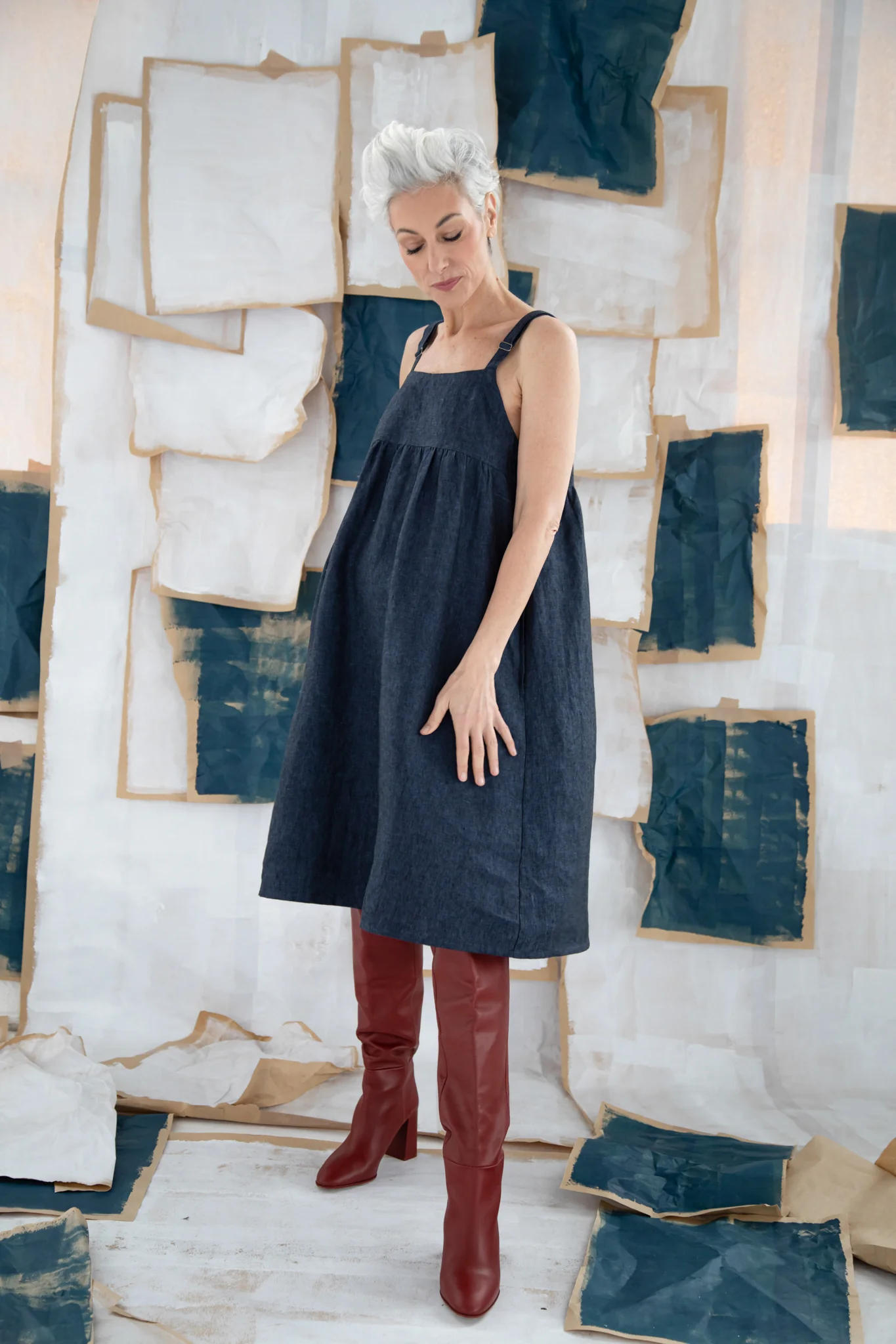 Dolly Dress | Navy