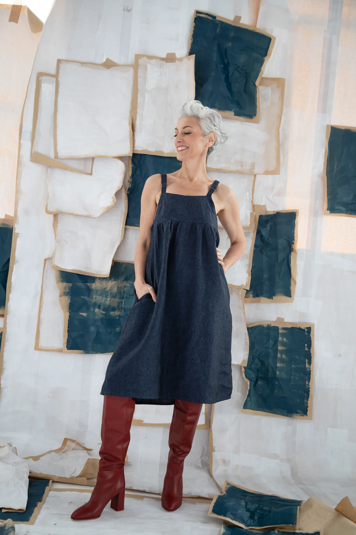 Dolly Dress | Navy