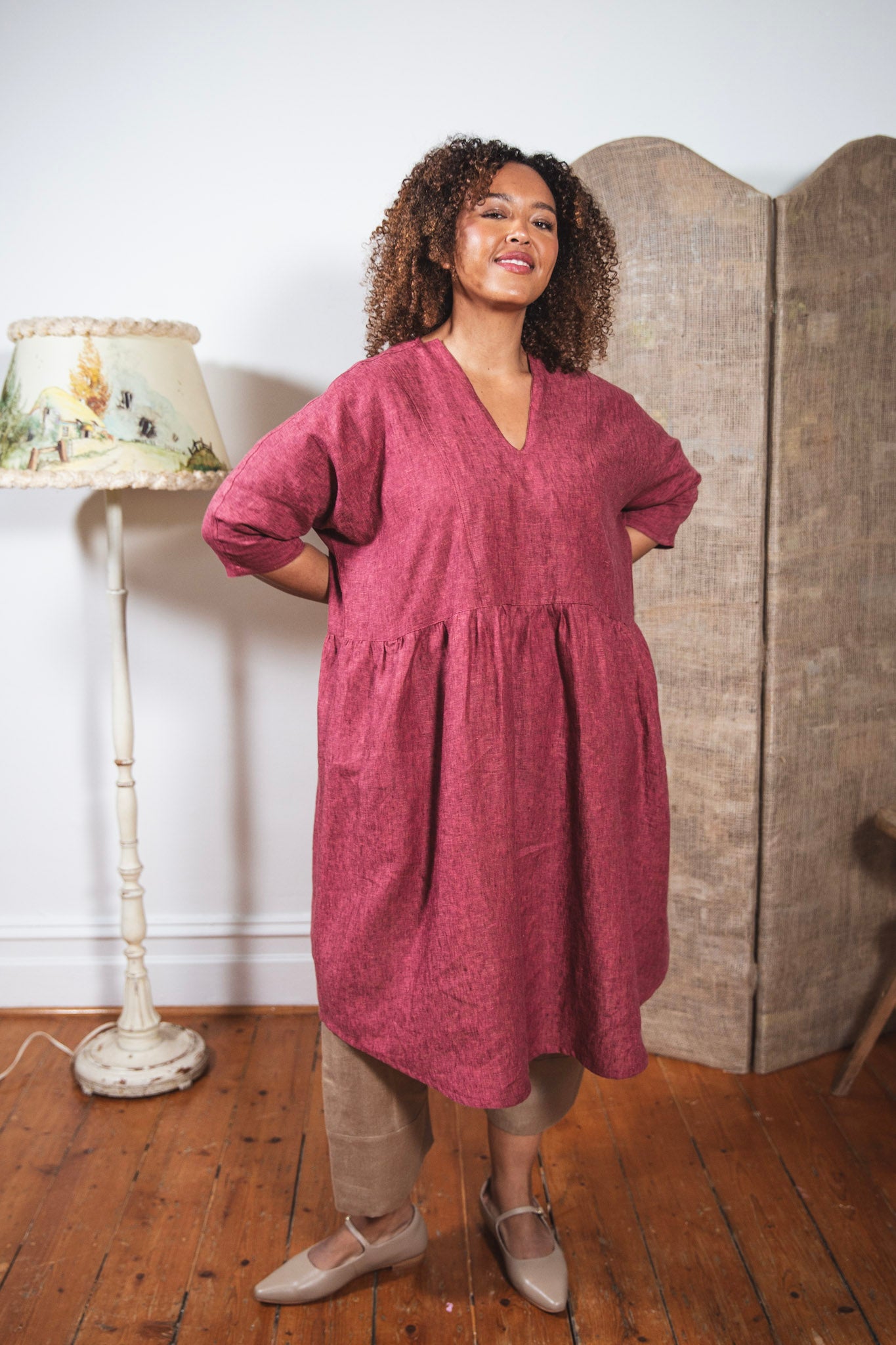 Paula Dress | Peony