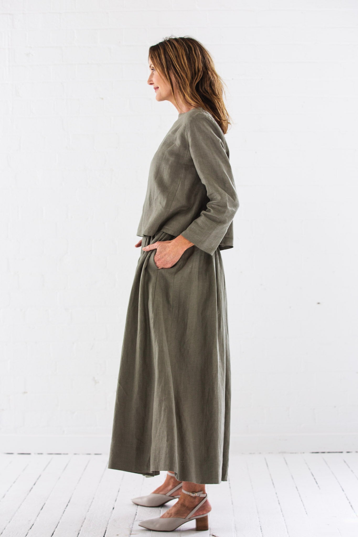 Leilani Skirt | Winter Moss