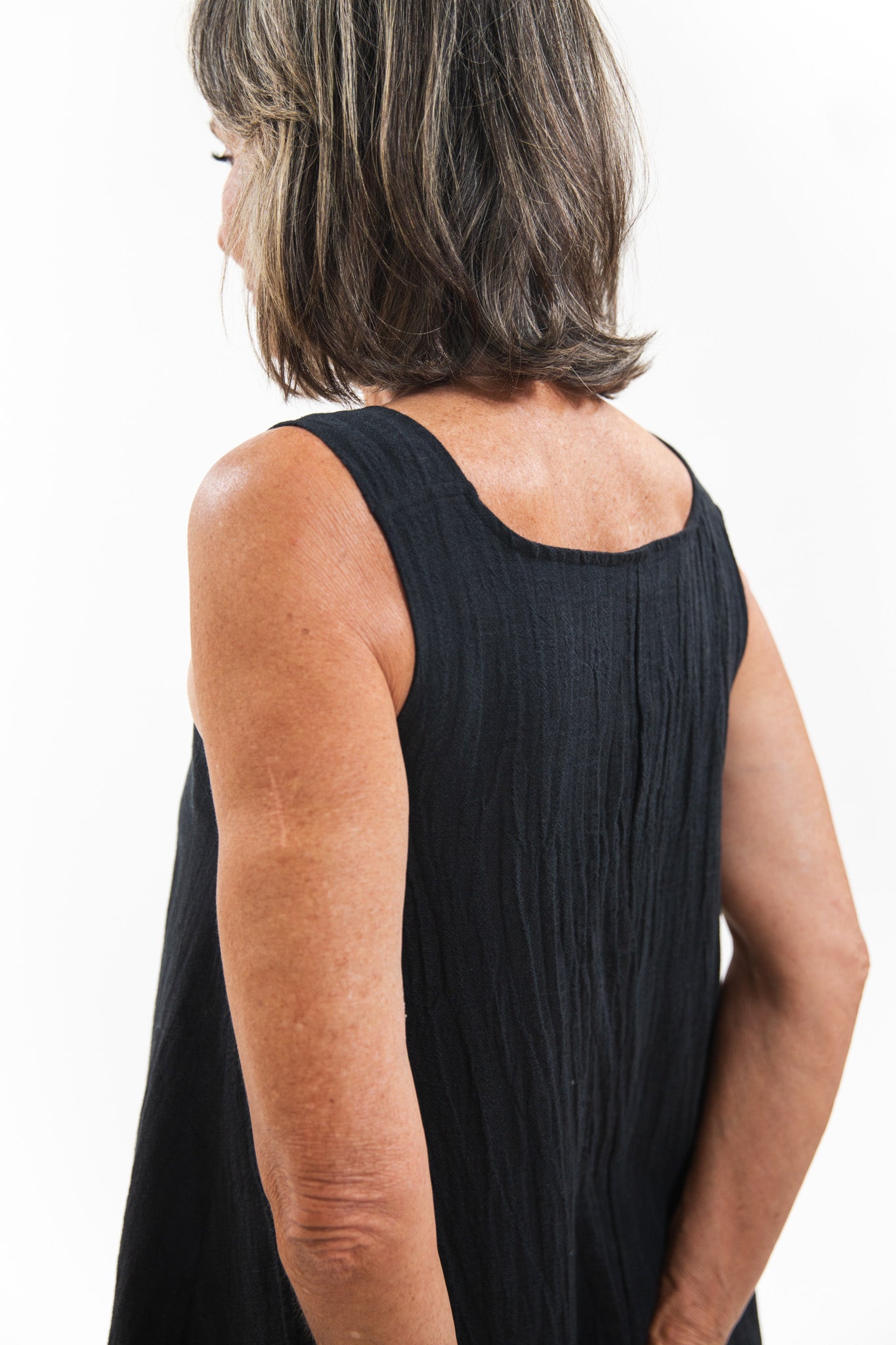 Eliza Dress | Black Crush