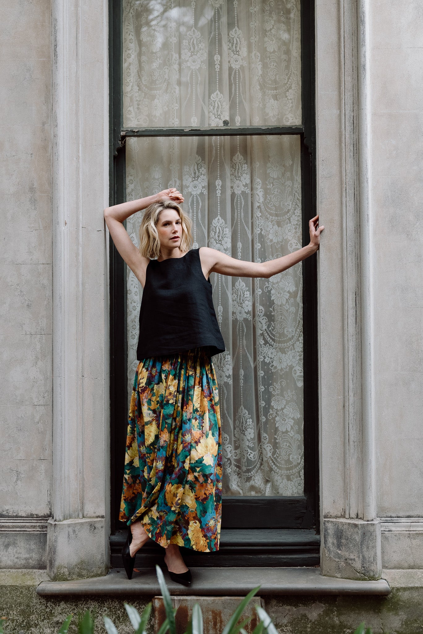 Ellis Shell Top | Black