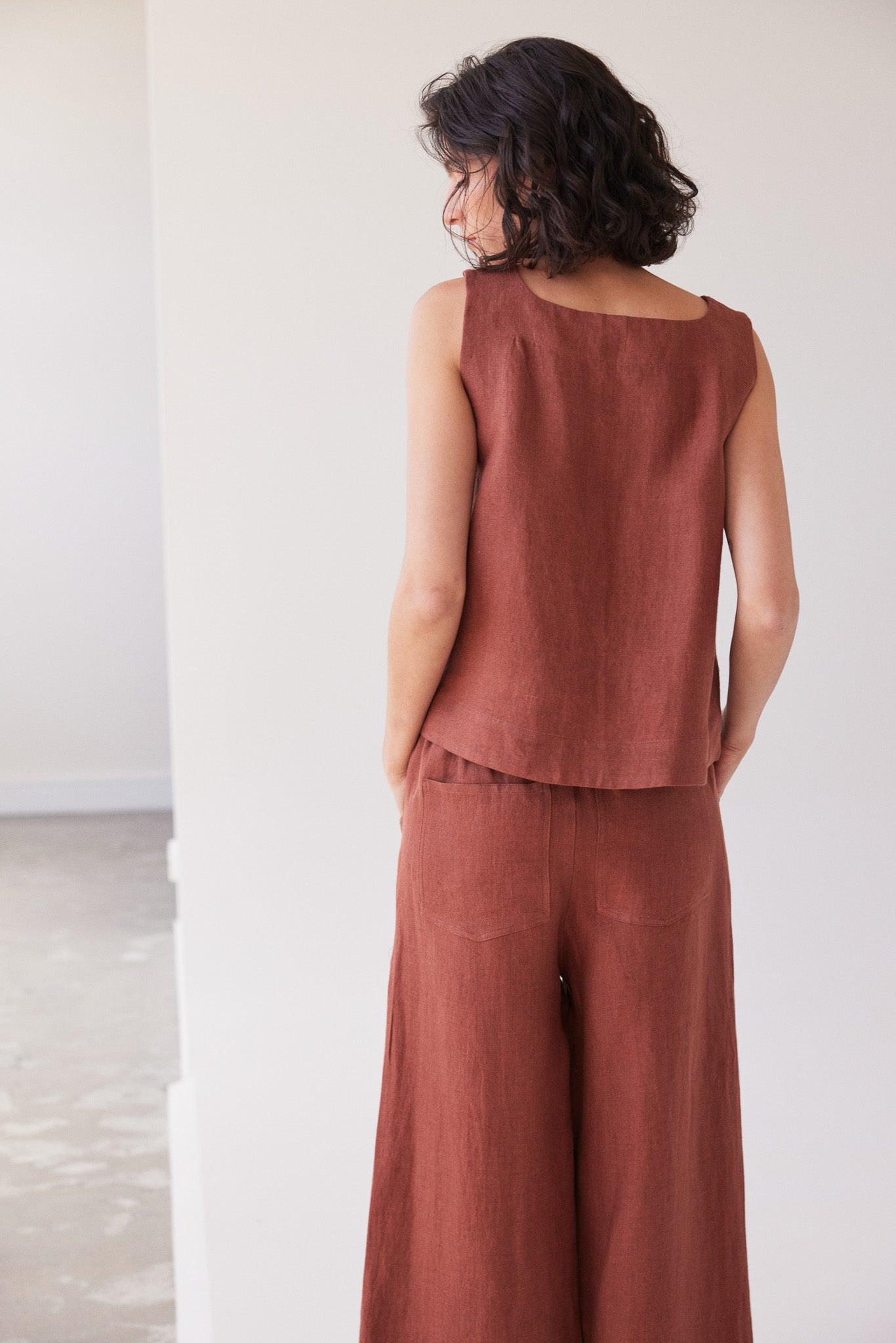 Ellis Shell Top | Brick
