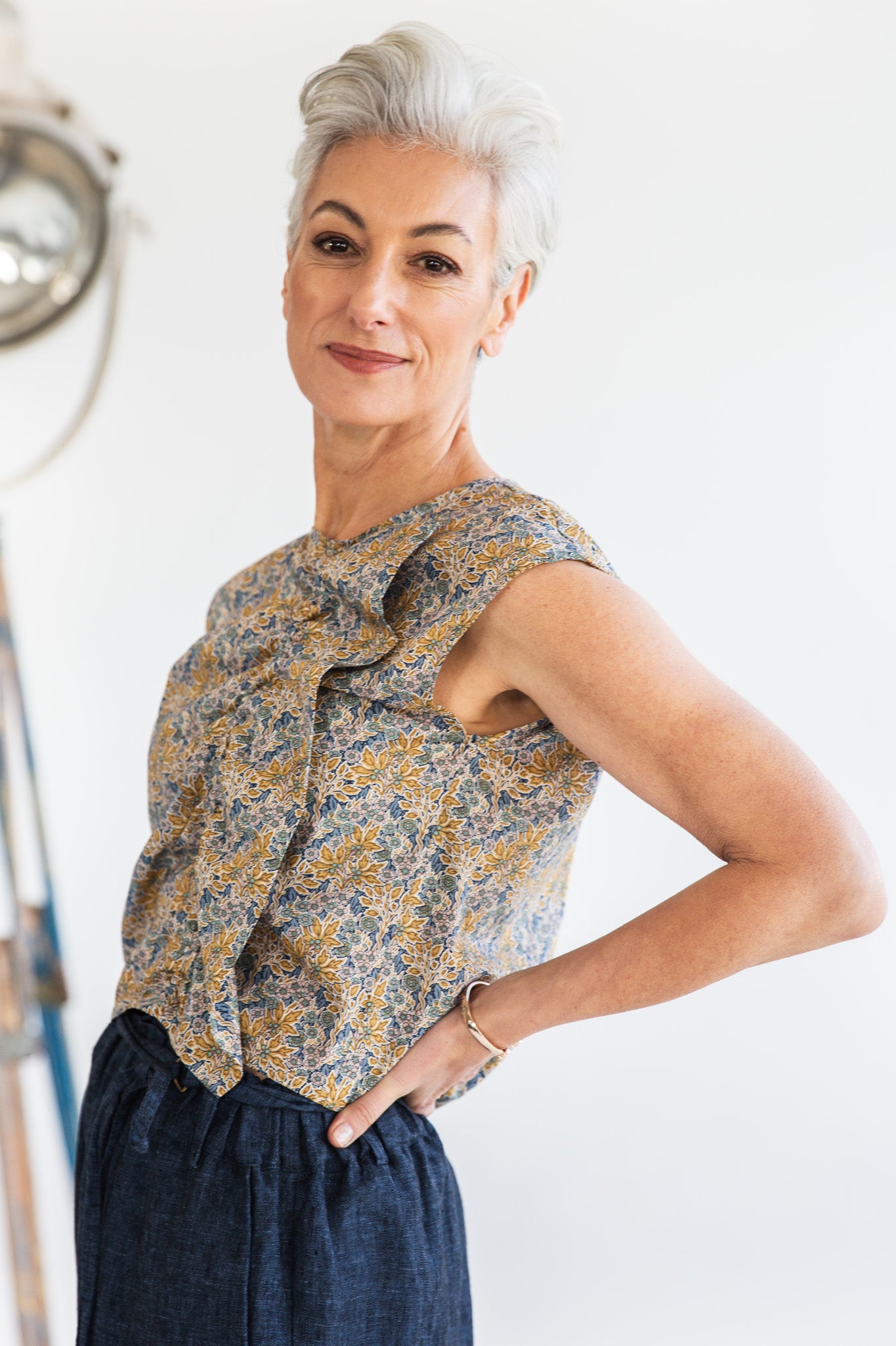 Estelle Top | Aubrey Forest Liberty