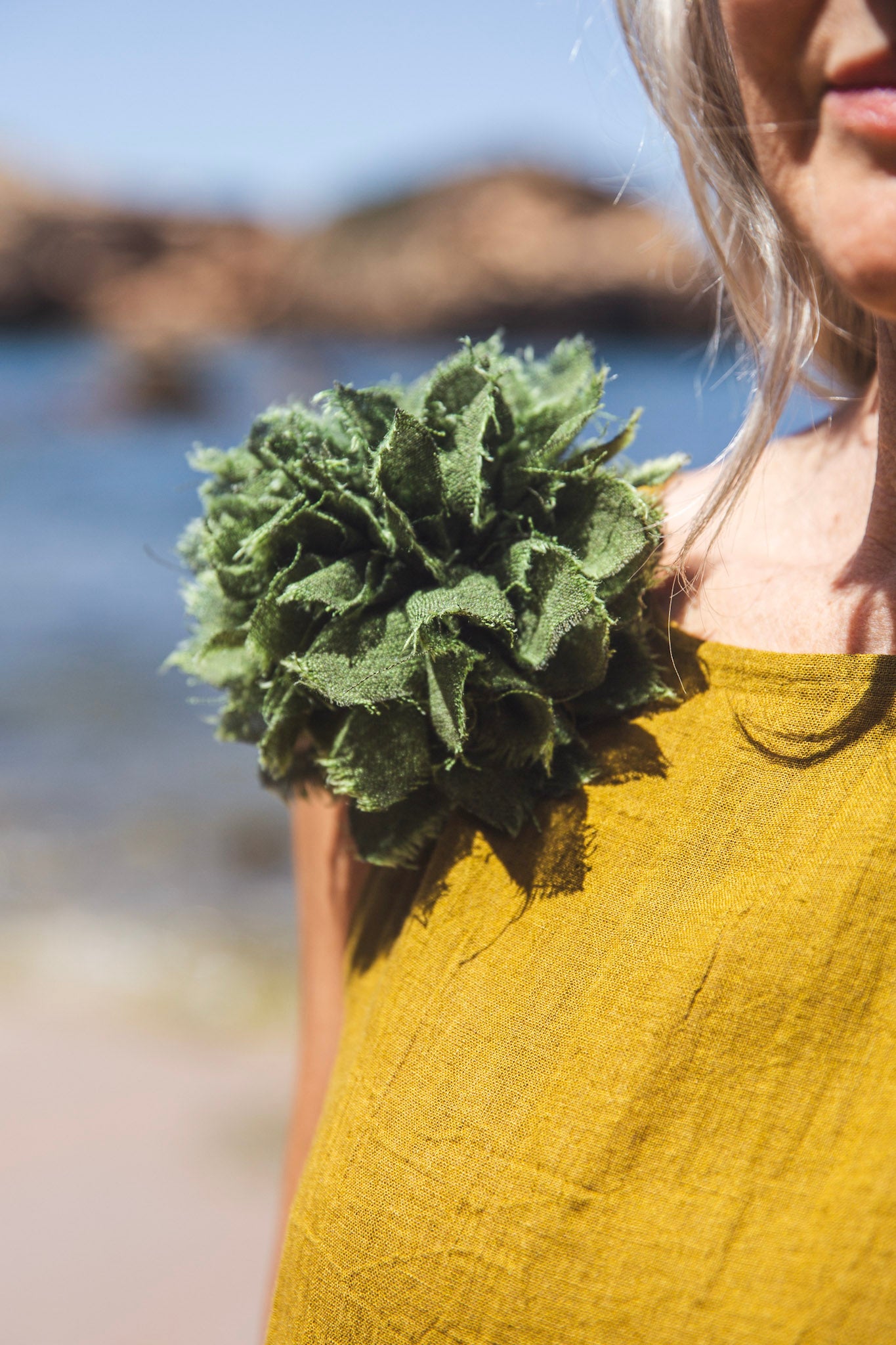 Flower Brooch | Lichen