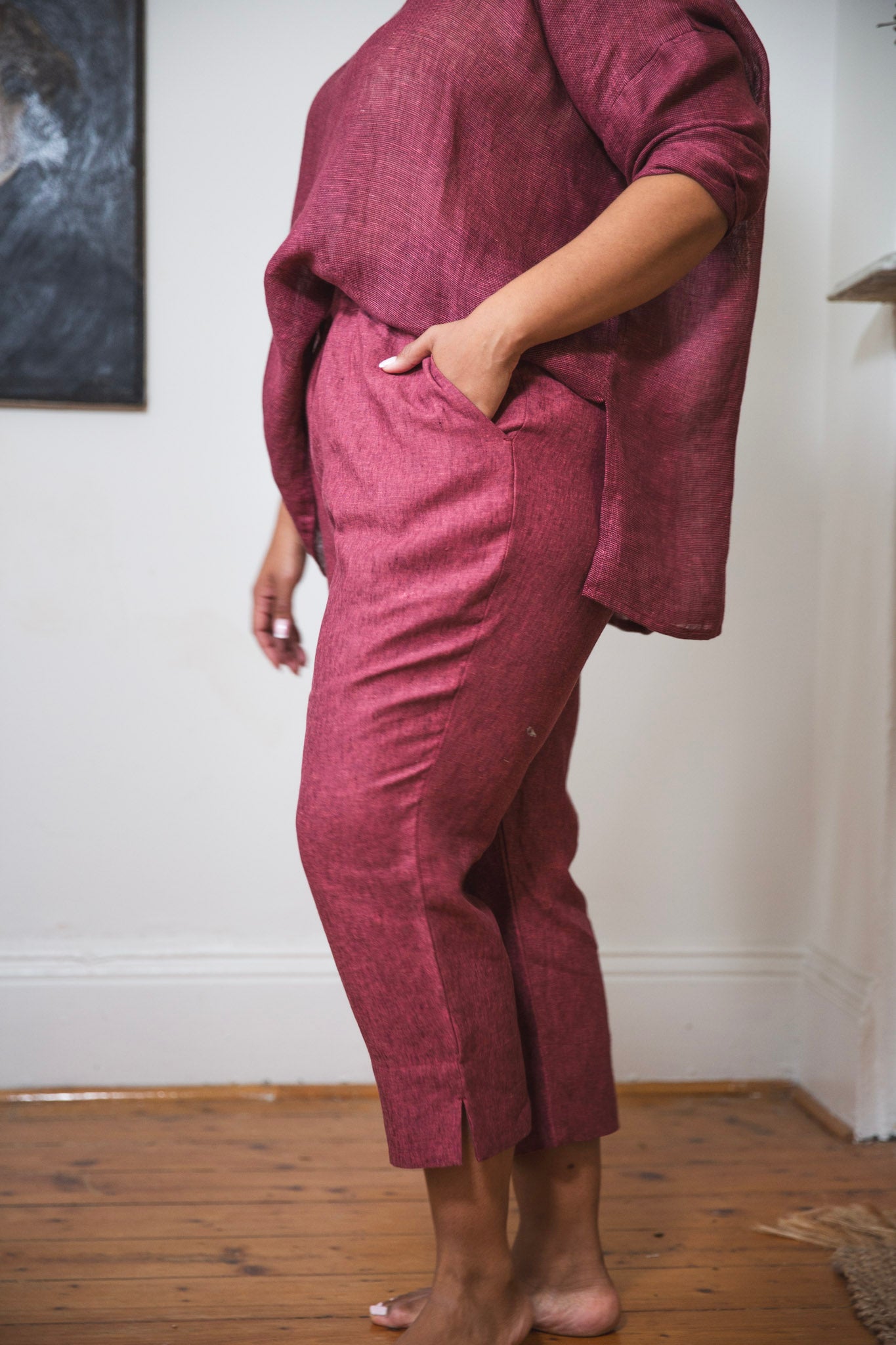 Teddy Pant | Peony