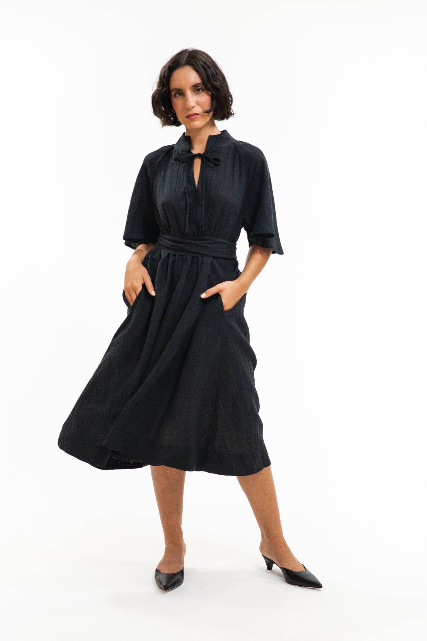 Gaynor Dress | Black Crush