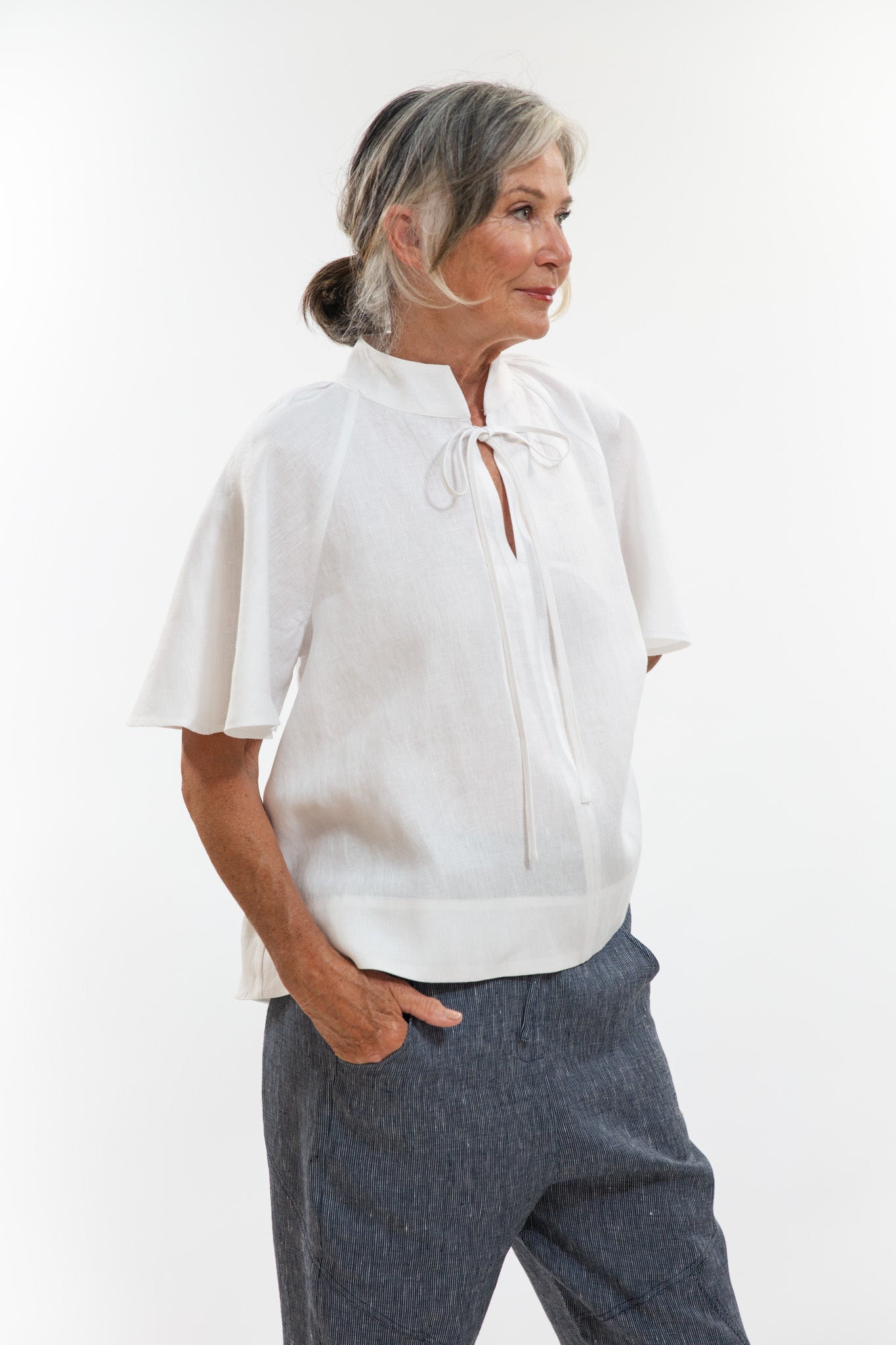 Gaynor Top | White
