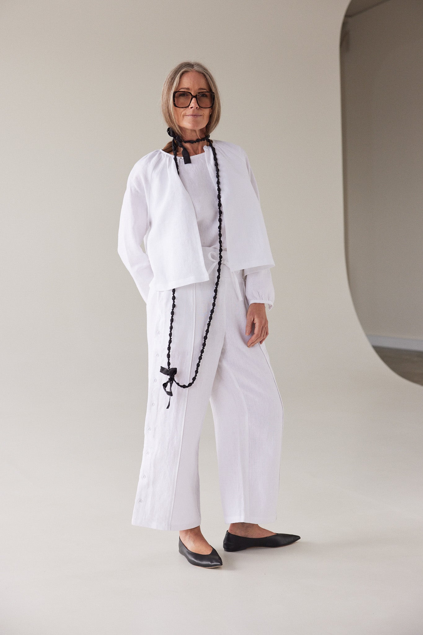 Glenda Jacket | White