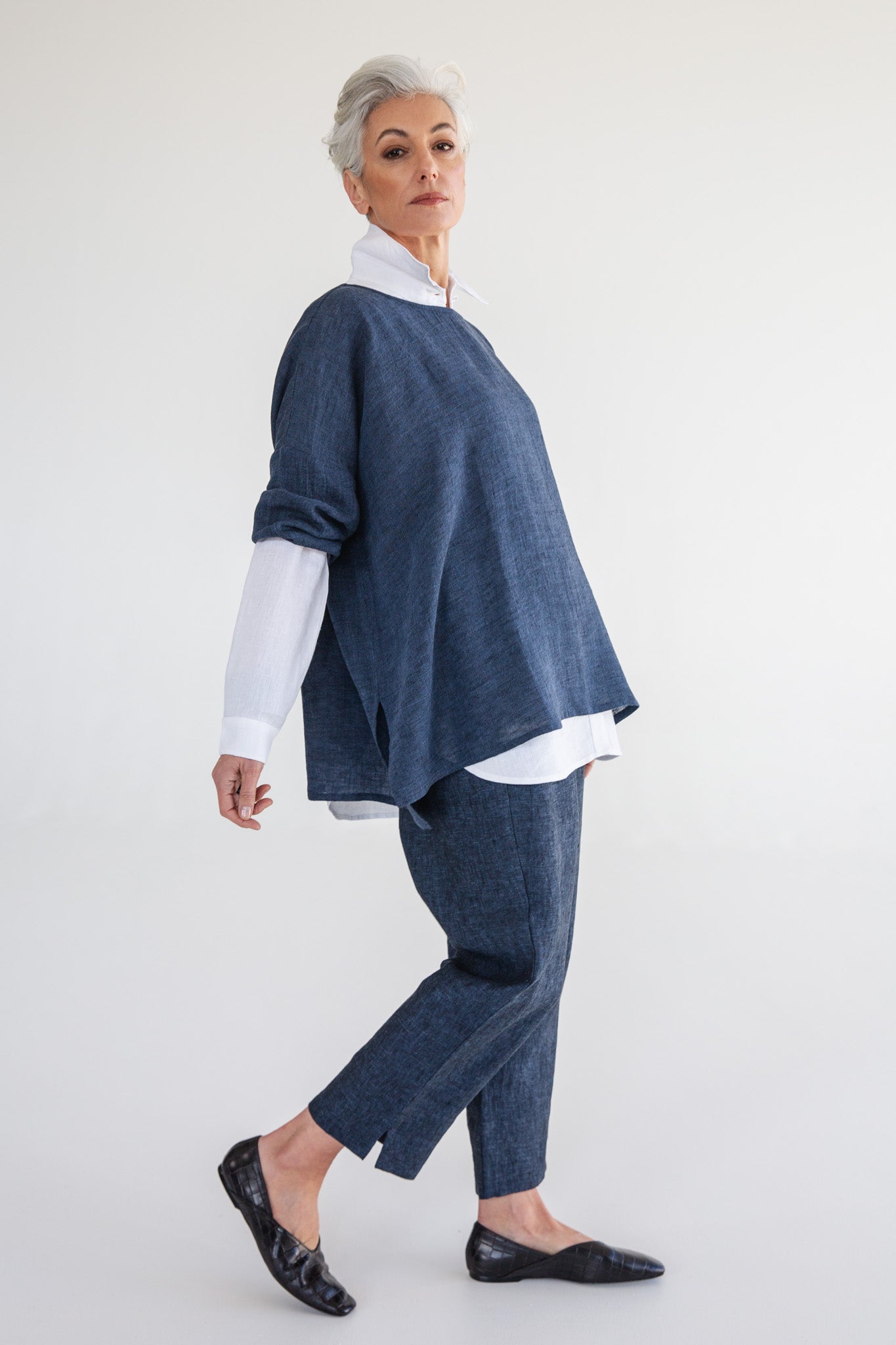 Harry Top | Navy Gauze