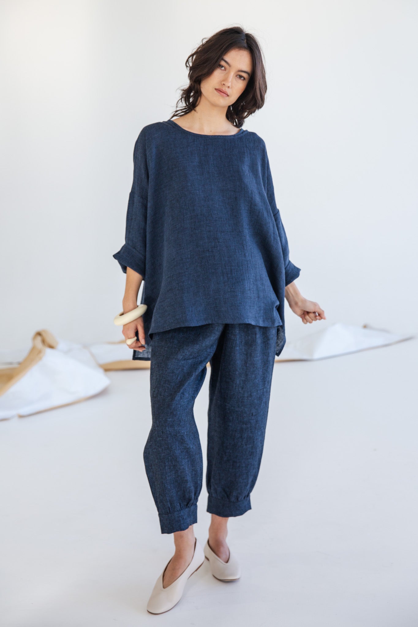 Harry Top | Navy Gauze