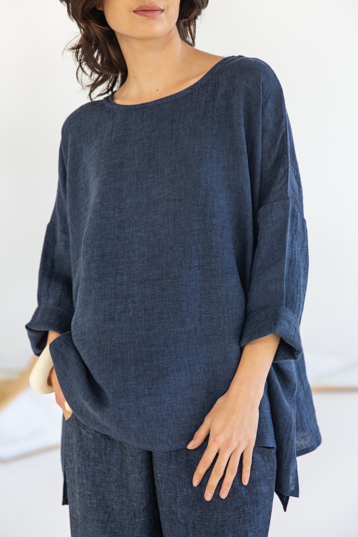 Harry Top | Navy Gauze
