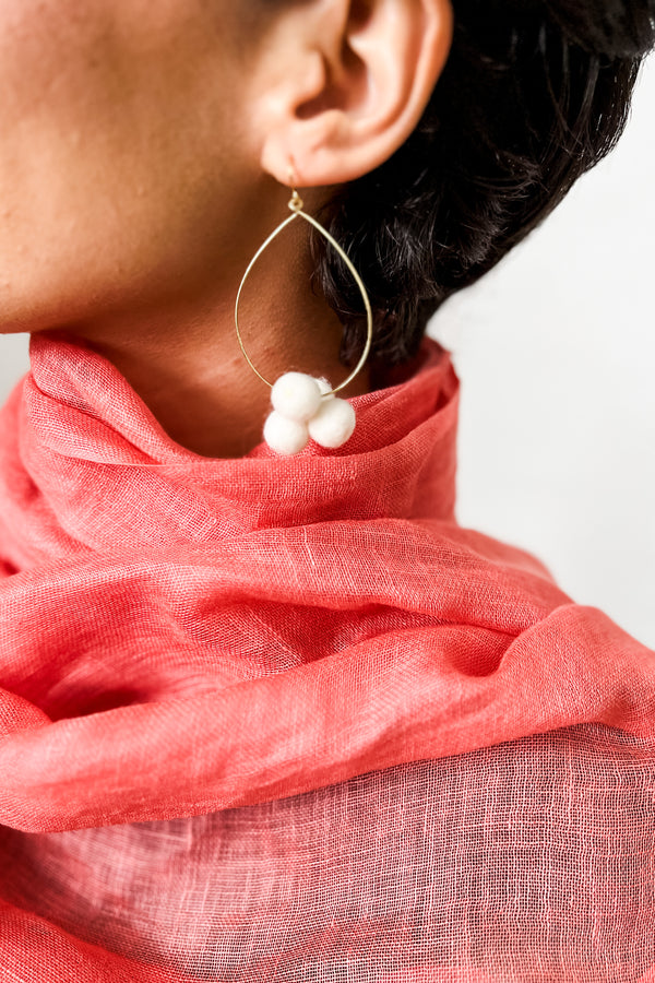 Cluster Earring | Marshmellow