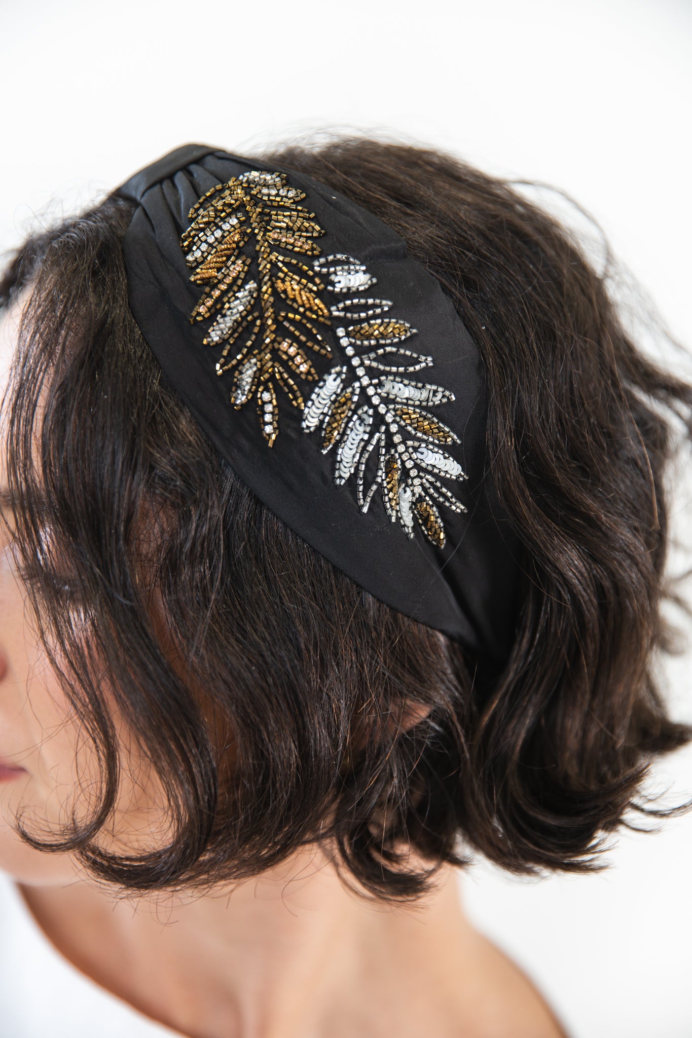 Soft Embroidered Headband | Isla