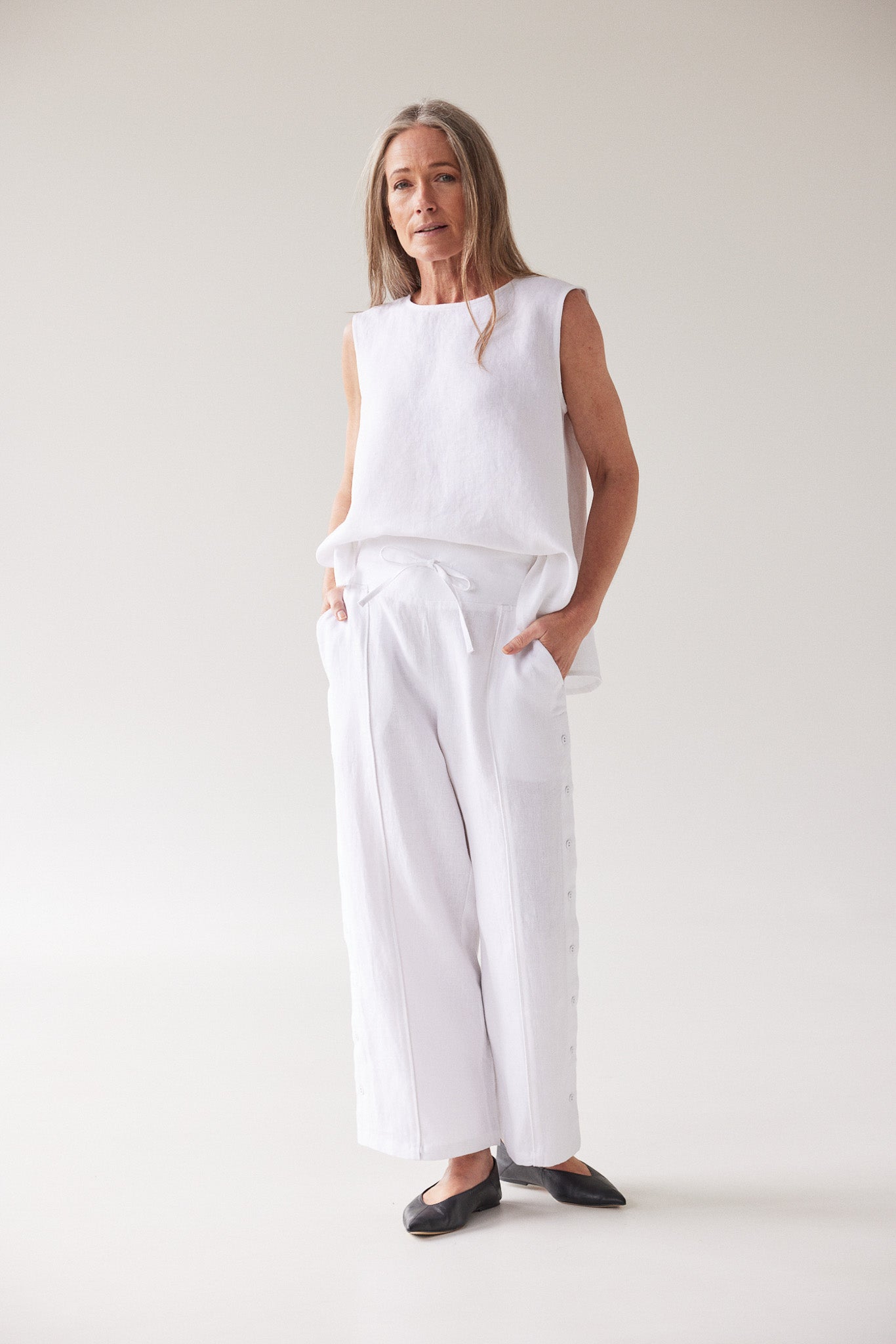 Jemima Pant | White