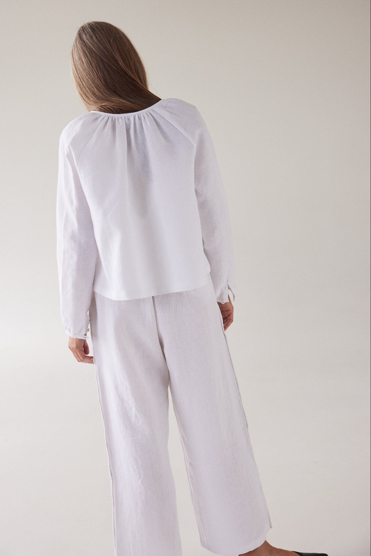 Jemima Pant | White FINAL SALE