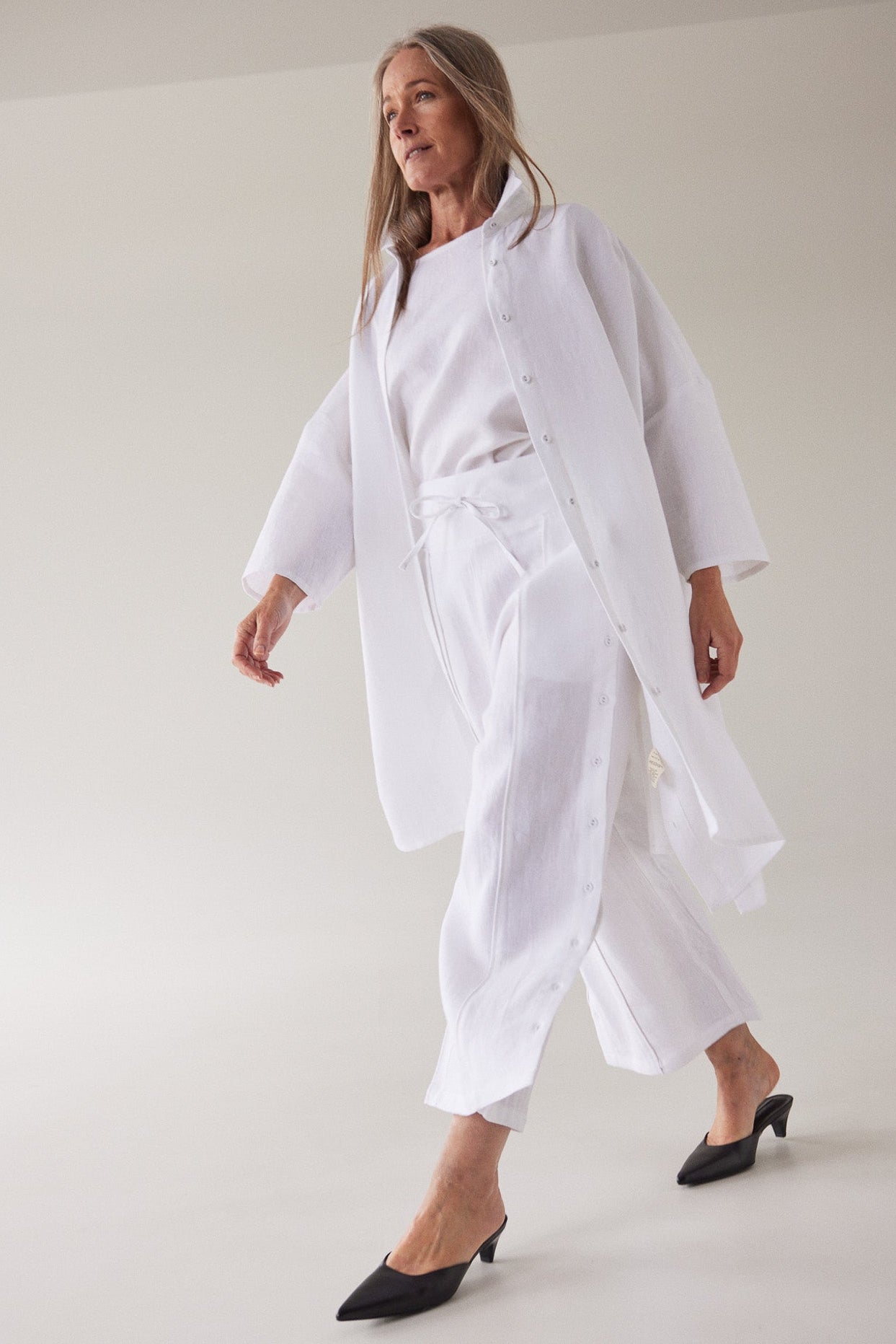 Jemima Pant | White FINAL SALE