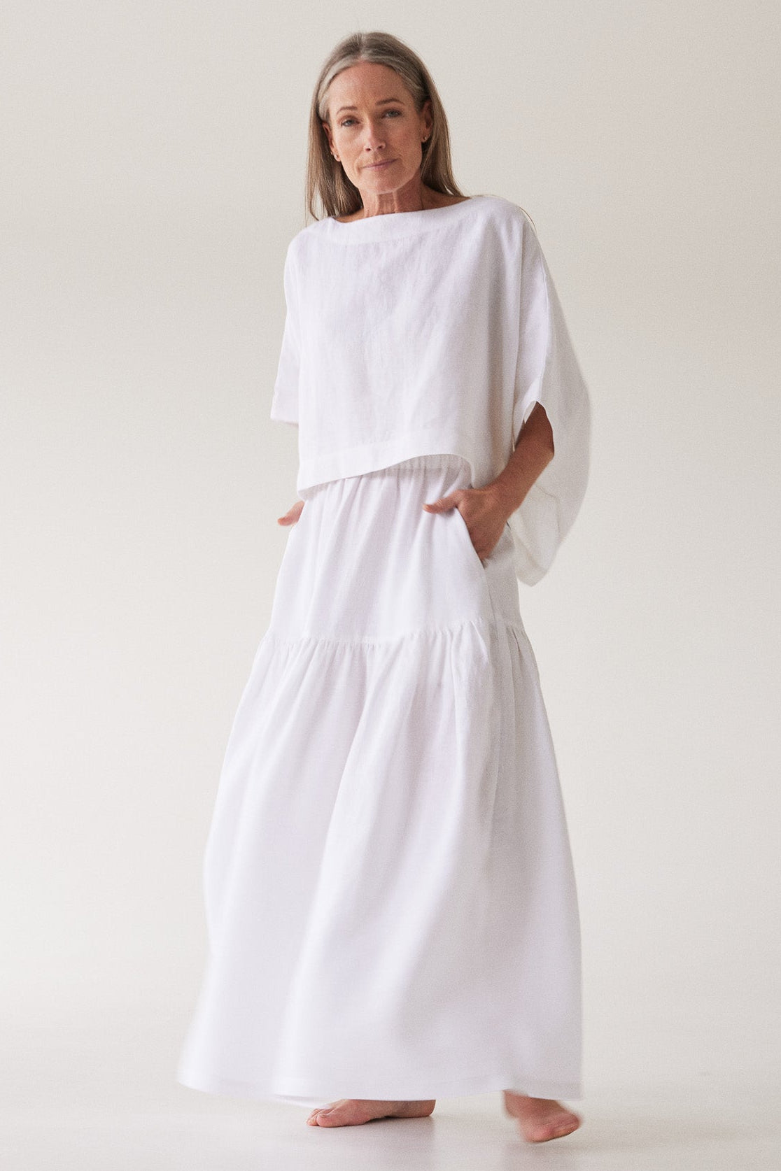 Junie Skirt | White