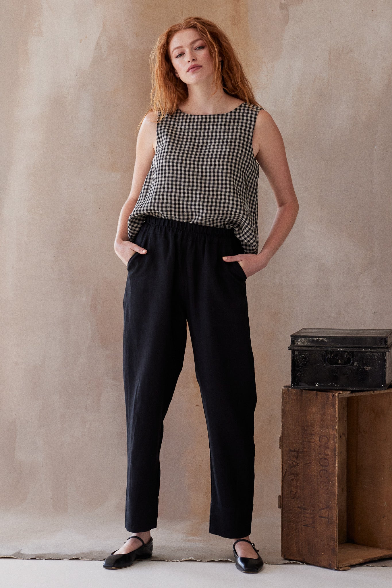 Leighton Narrow Pant | Black