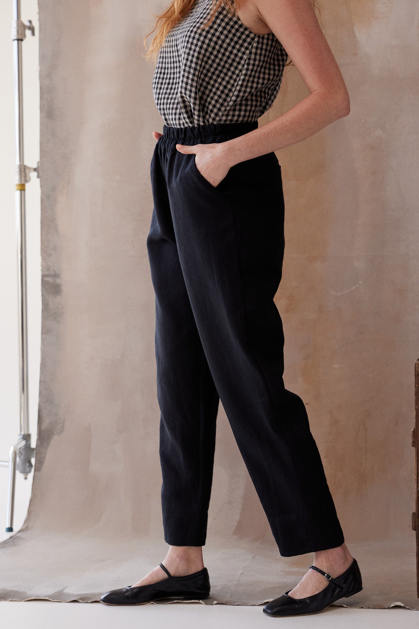 Leighton Narrow Pant | Black
