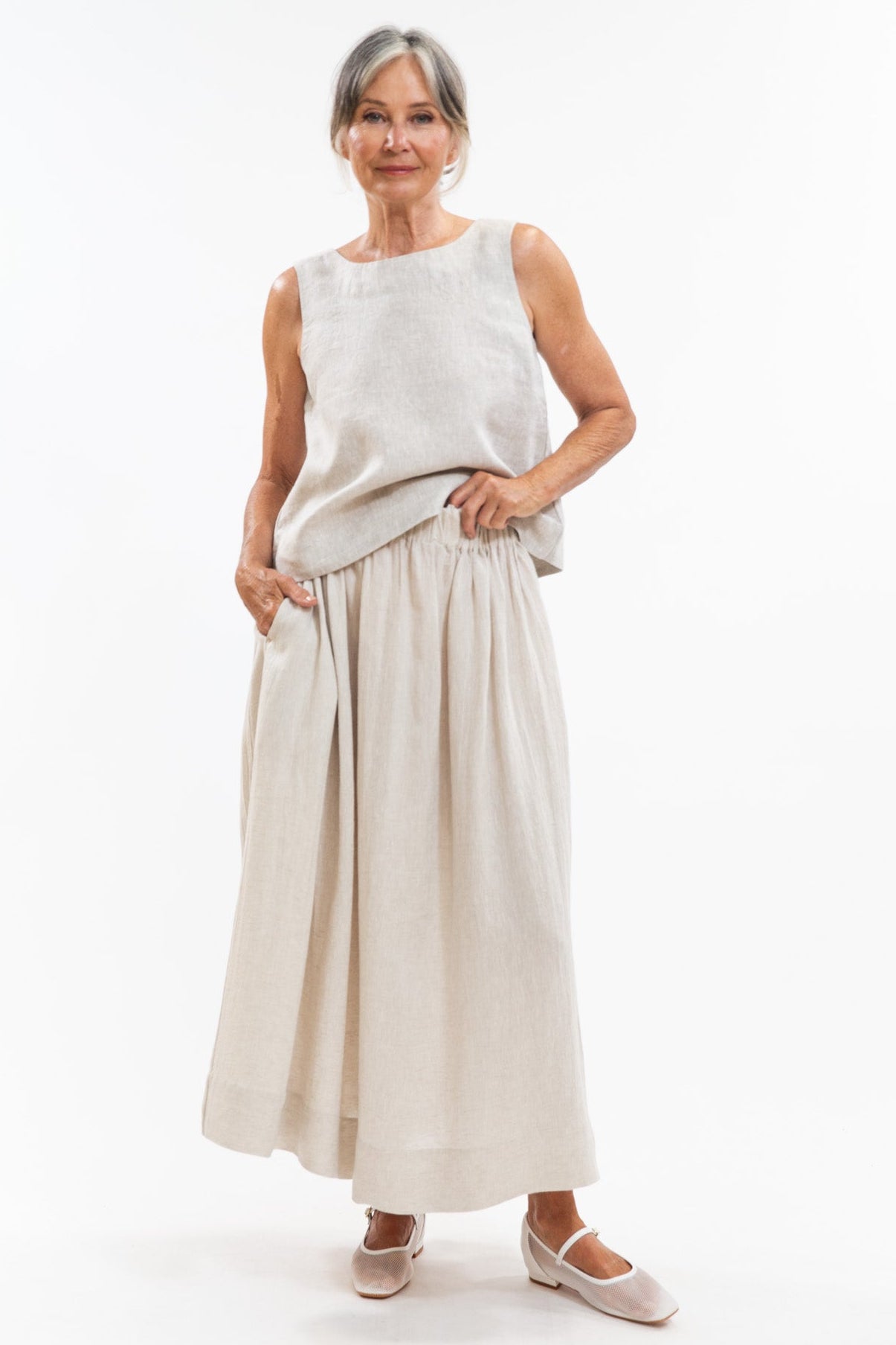 Leilani Skirt | Neutral Crush