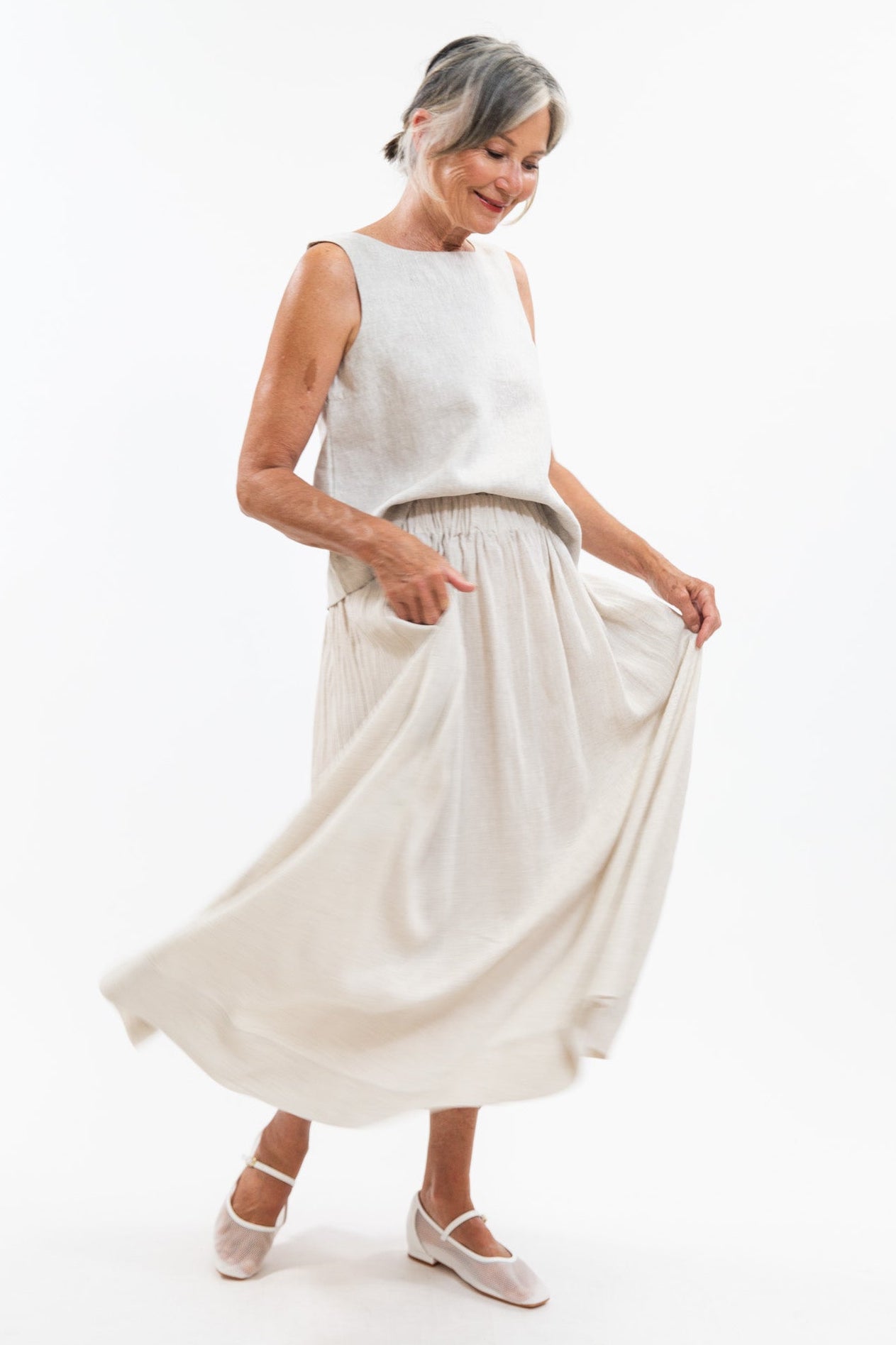 Leilani Skirt | Neutral Crush