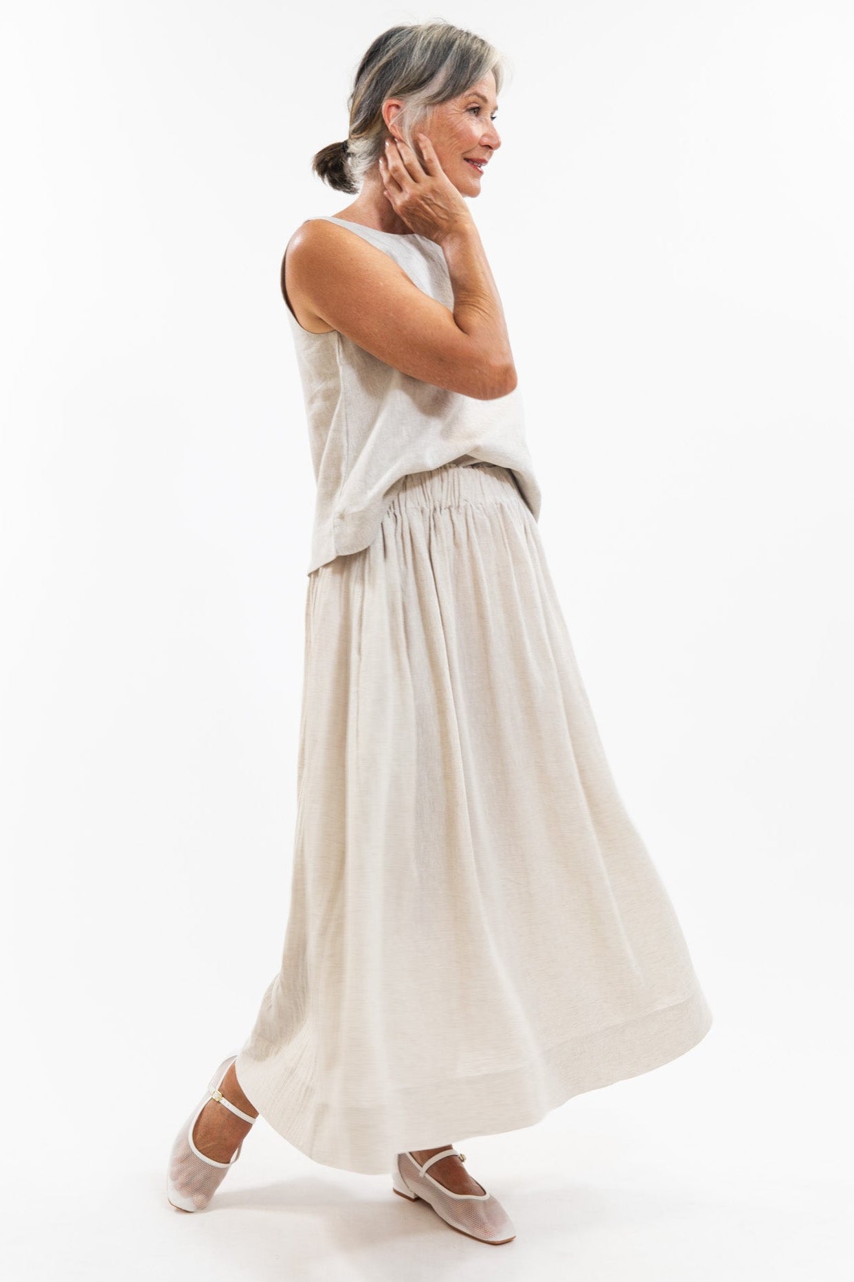 Leilani Skirt | Neutral Crush