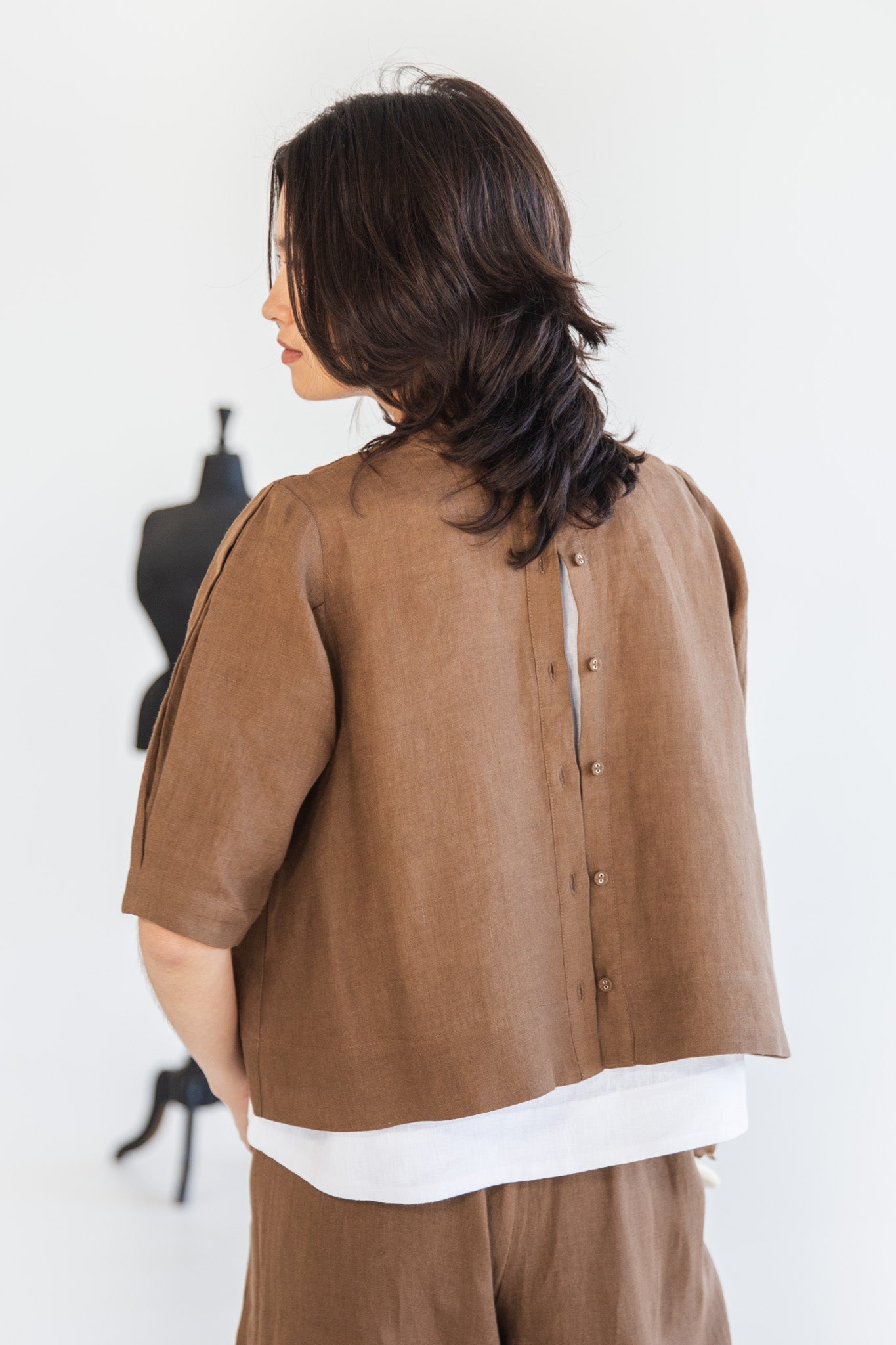 Loretta Top | Cinnamon