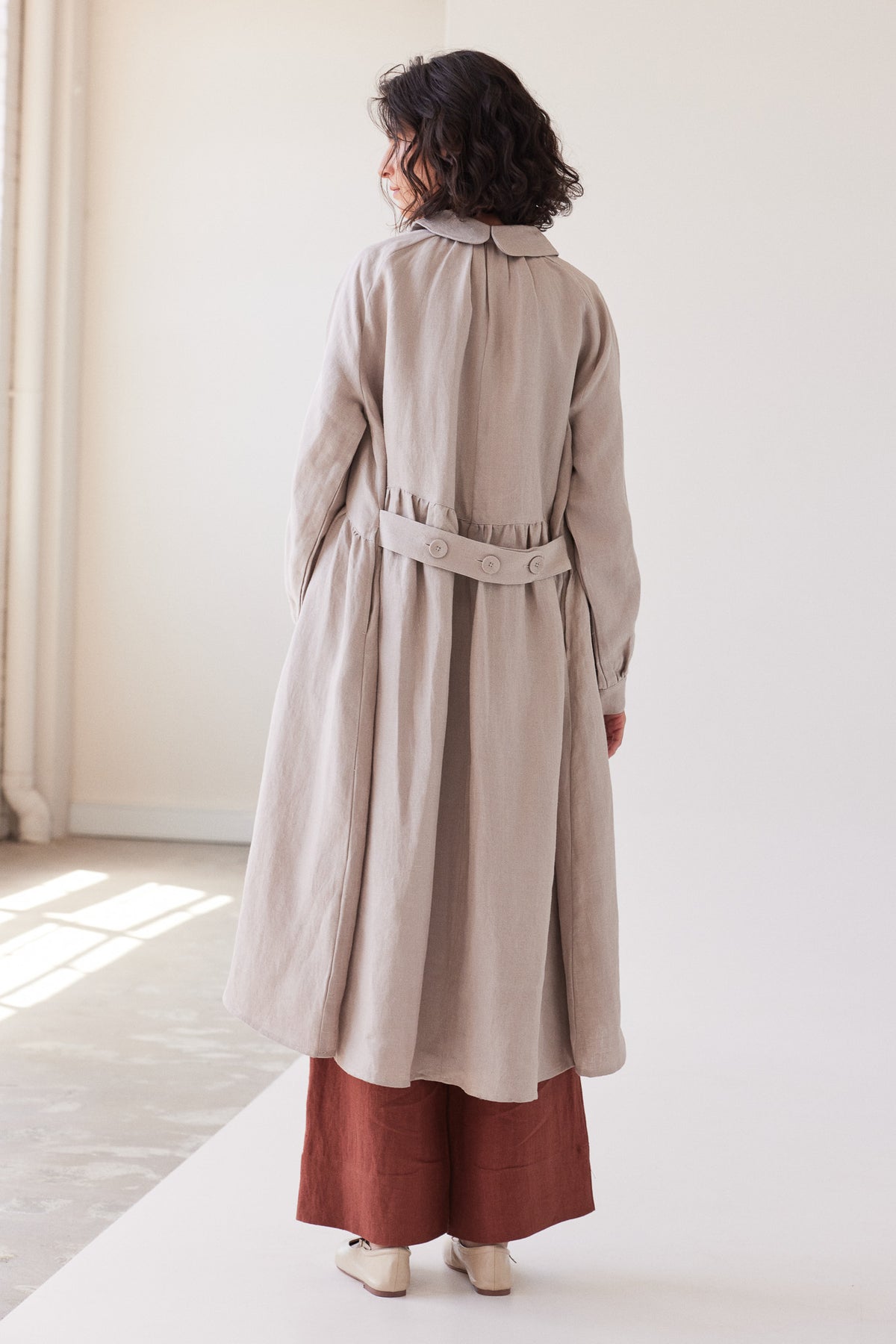 Maebry Duster Jacket | Stone