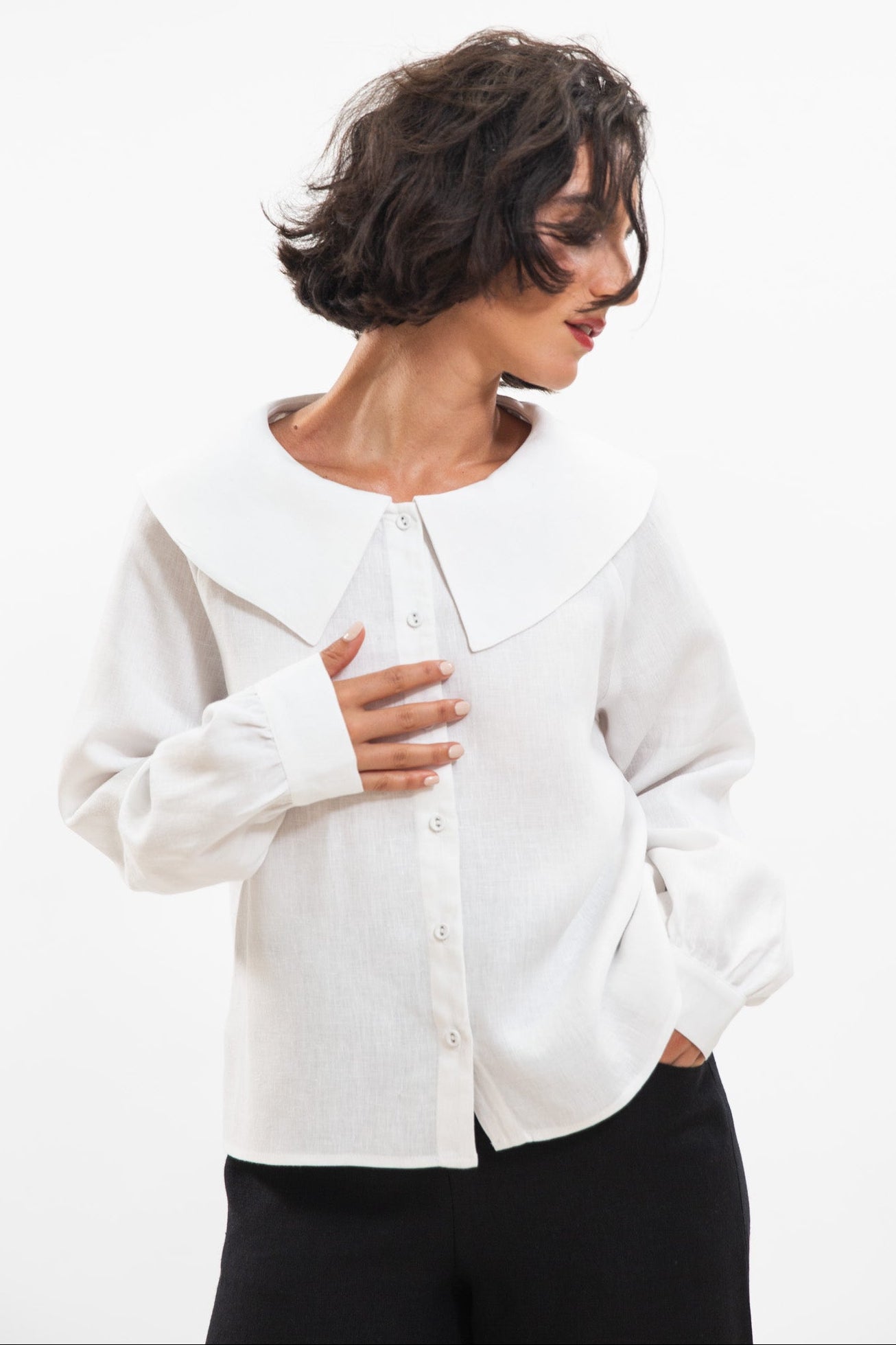 Maude Shirt | White