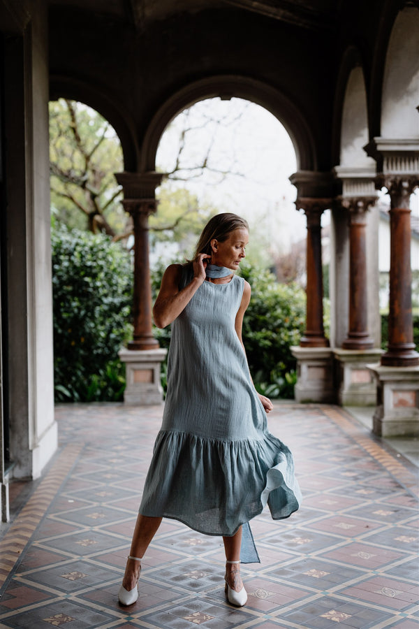 Dresses  Comfortable 100% Women's Linen Dress Online– EVA'S SUNDAY