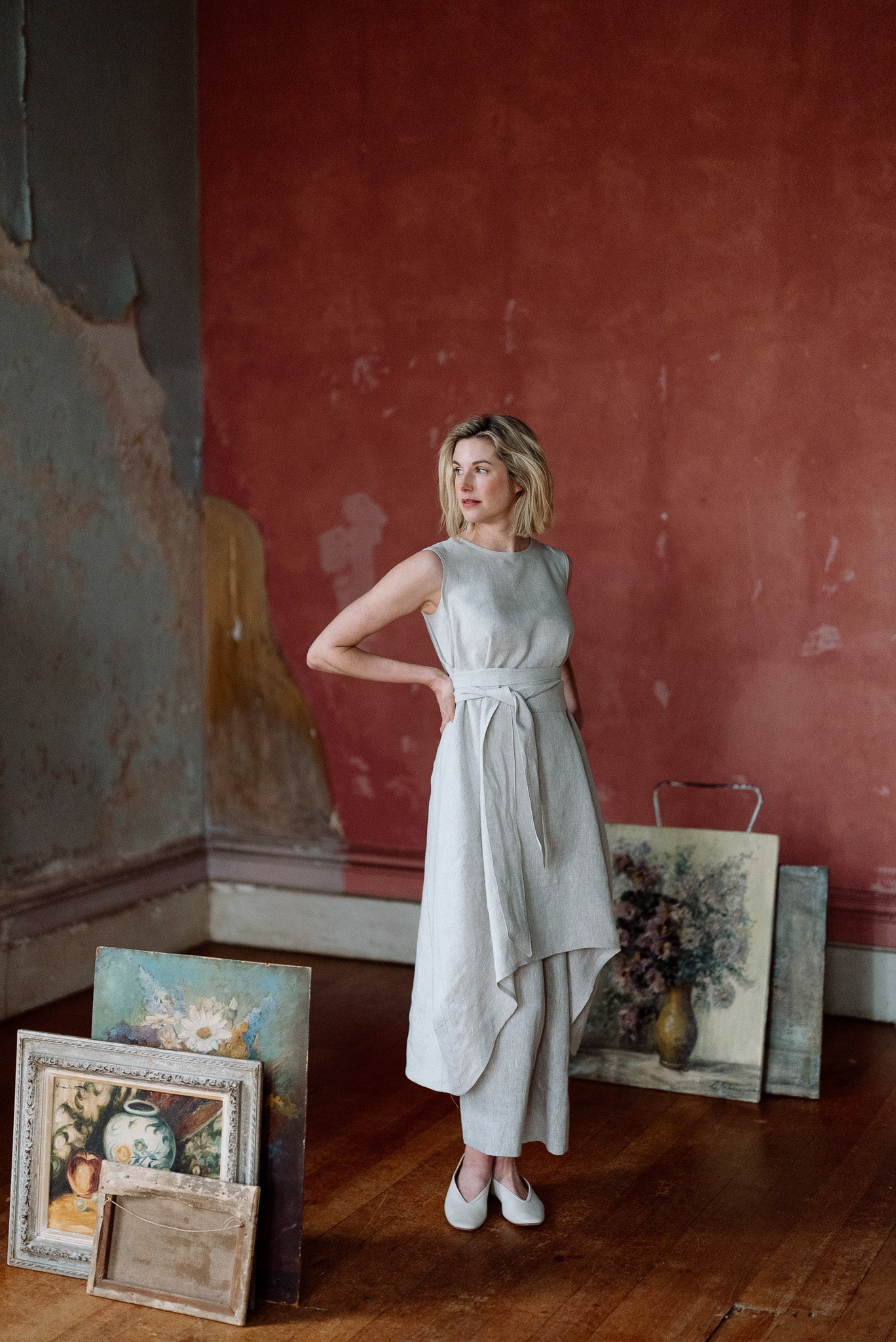 Mia Dress | Neutral