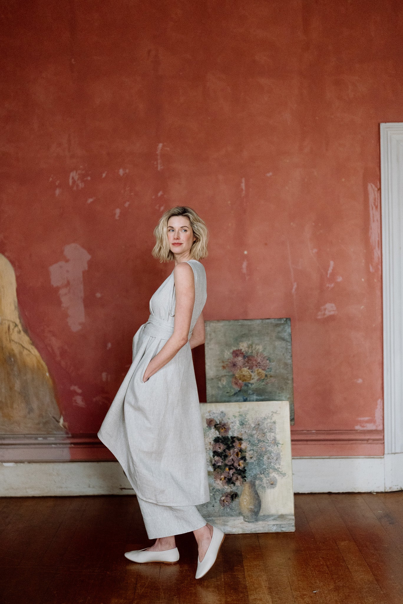 Mia Dress | Neutral