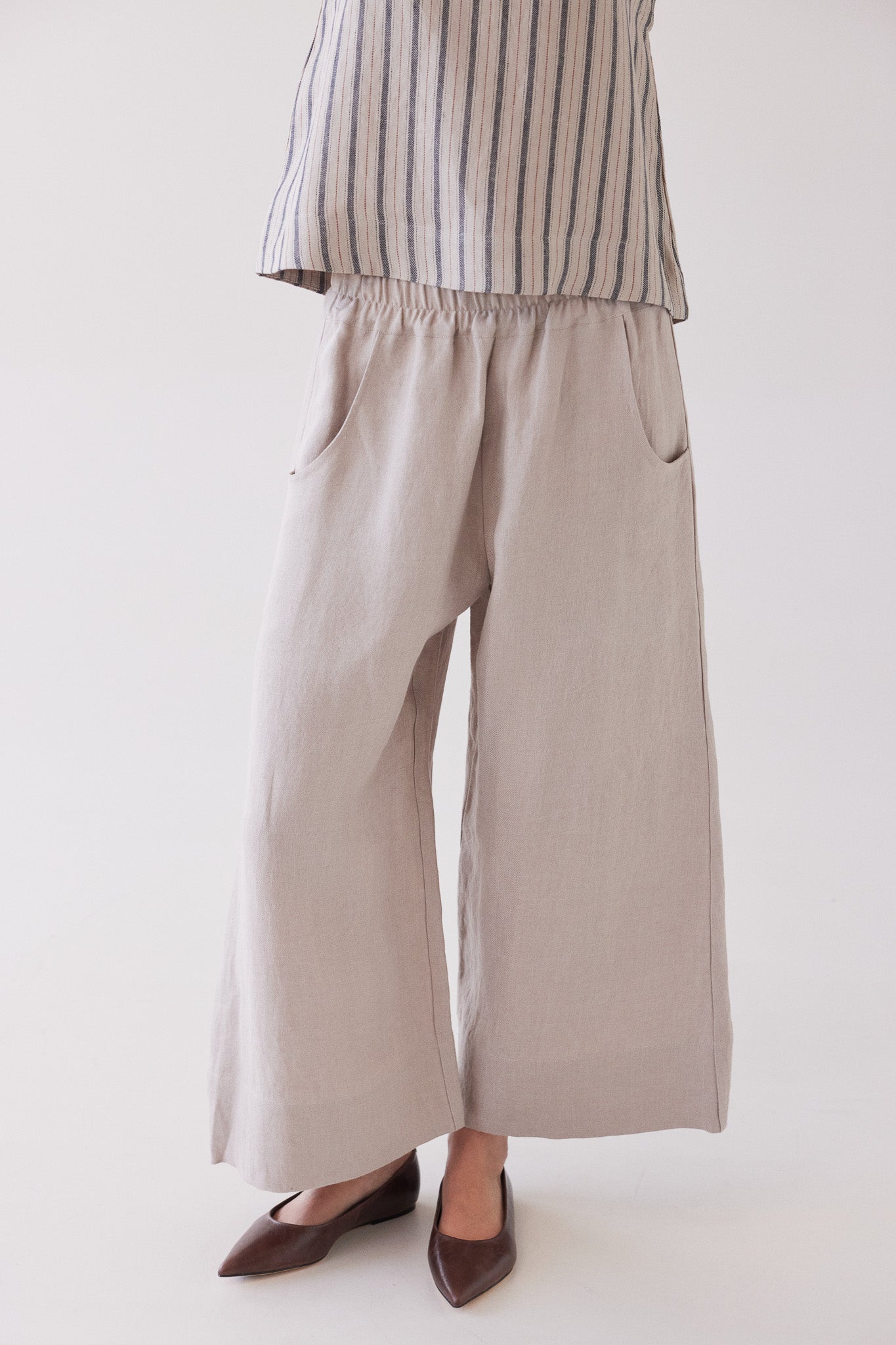 Oliver Pull On Pant | Stone