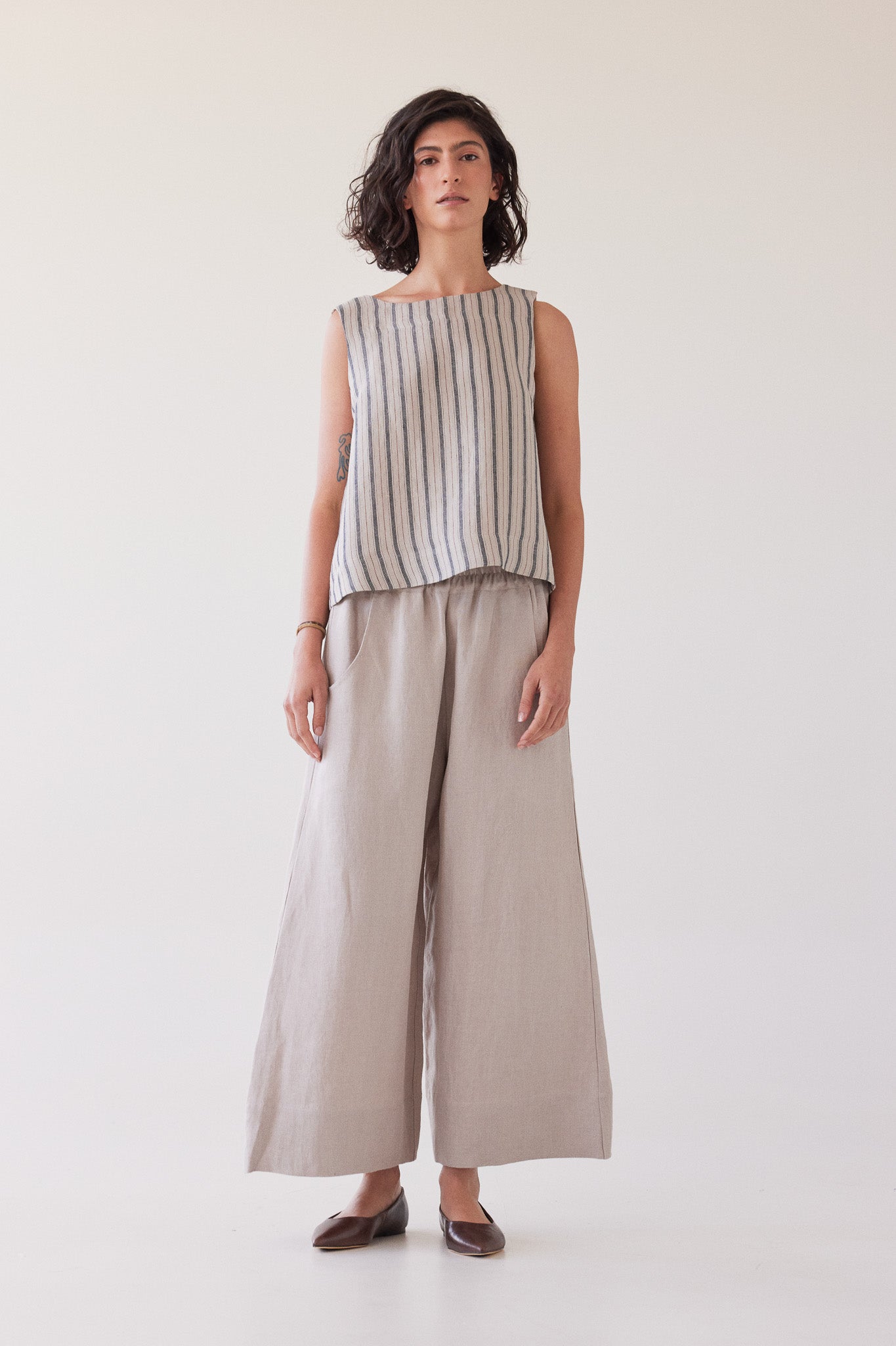 Oliver Pull On Pant | Stone