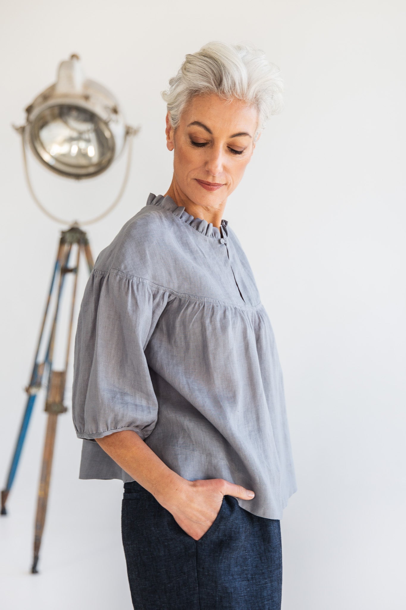 Peggie Top | Bluebell