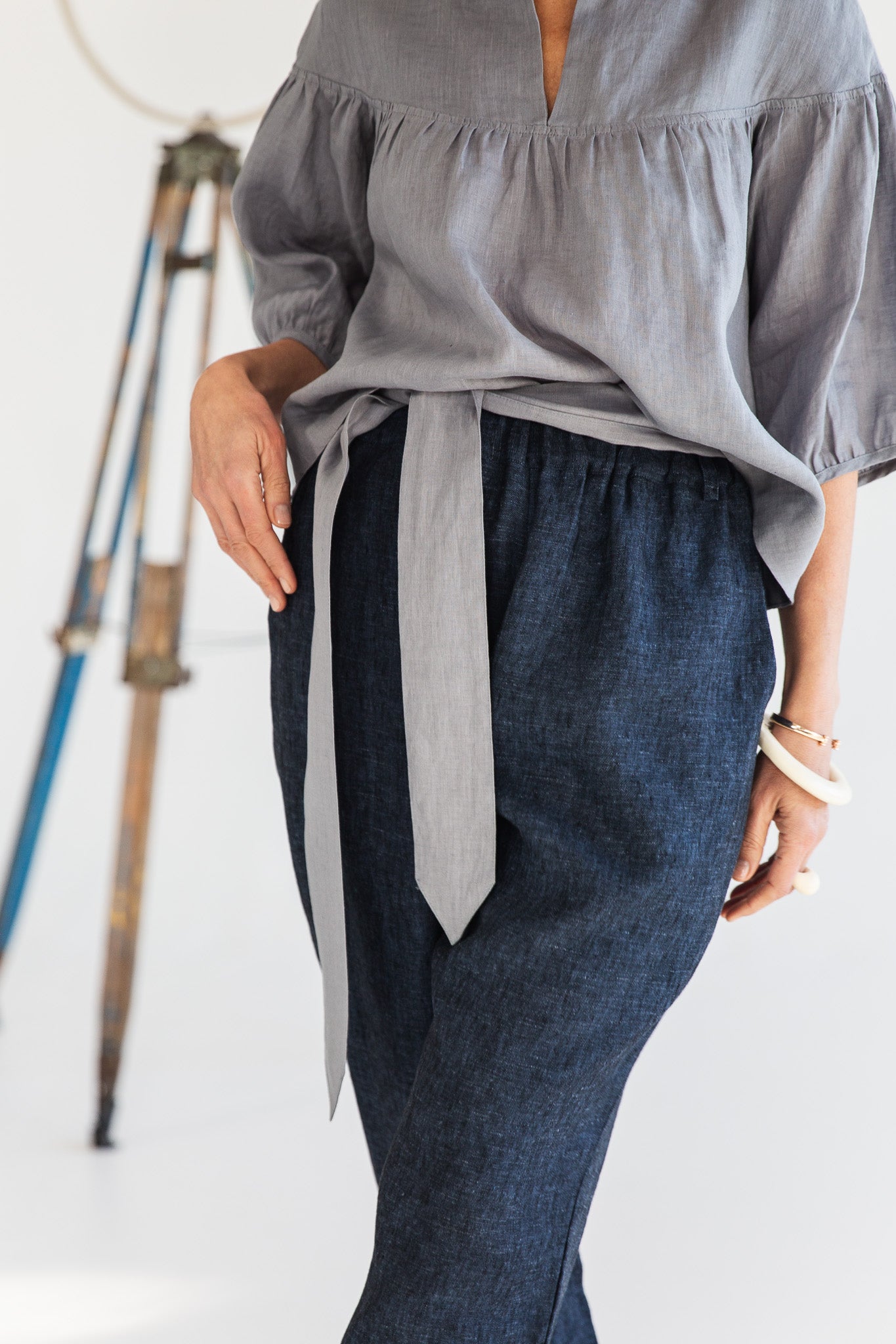 Pointed Tie | Bluebell