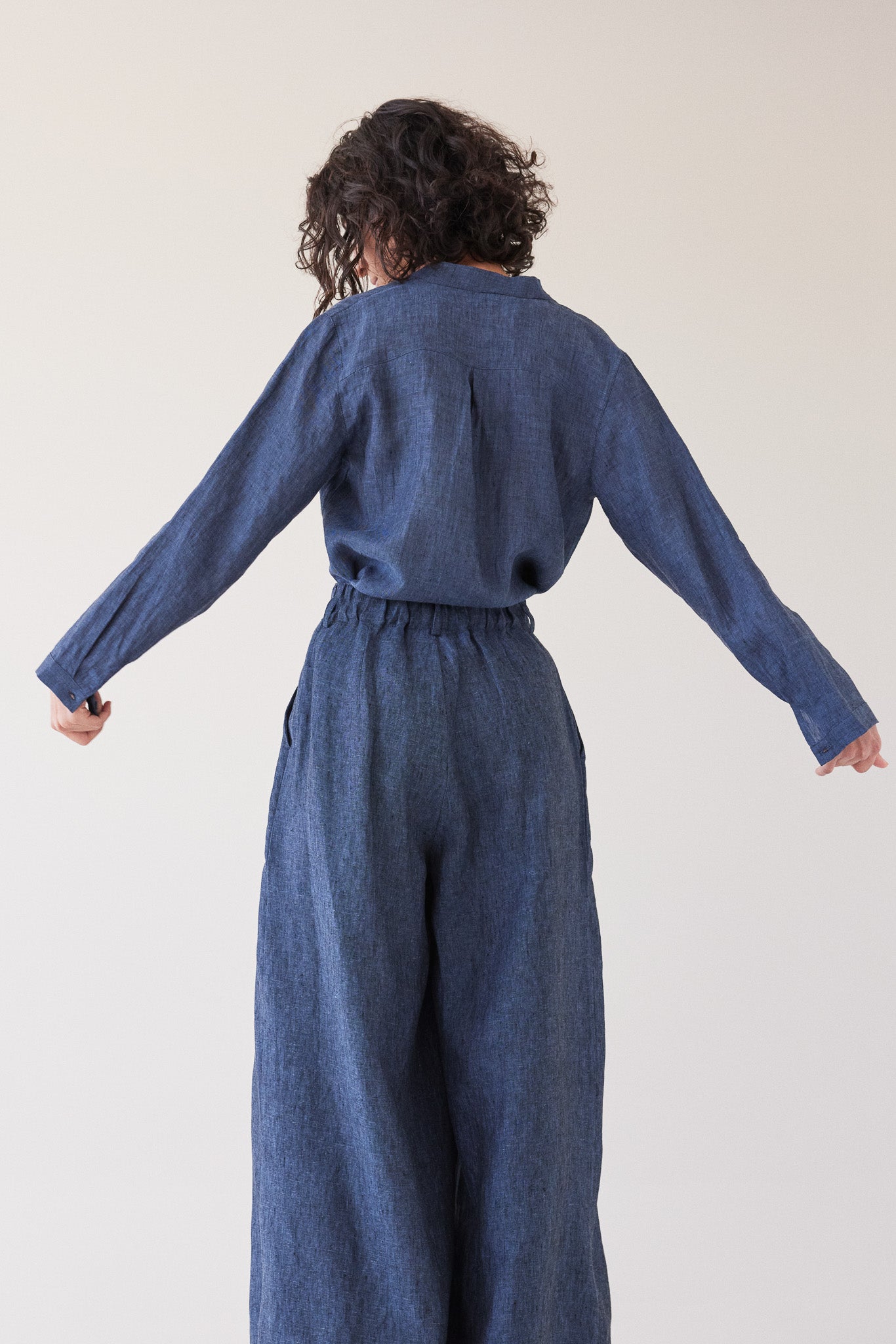 Sawyer Long Sleeve Shirt | Navy