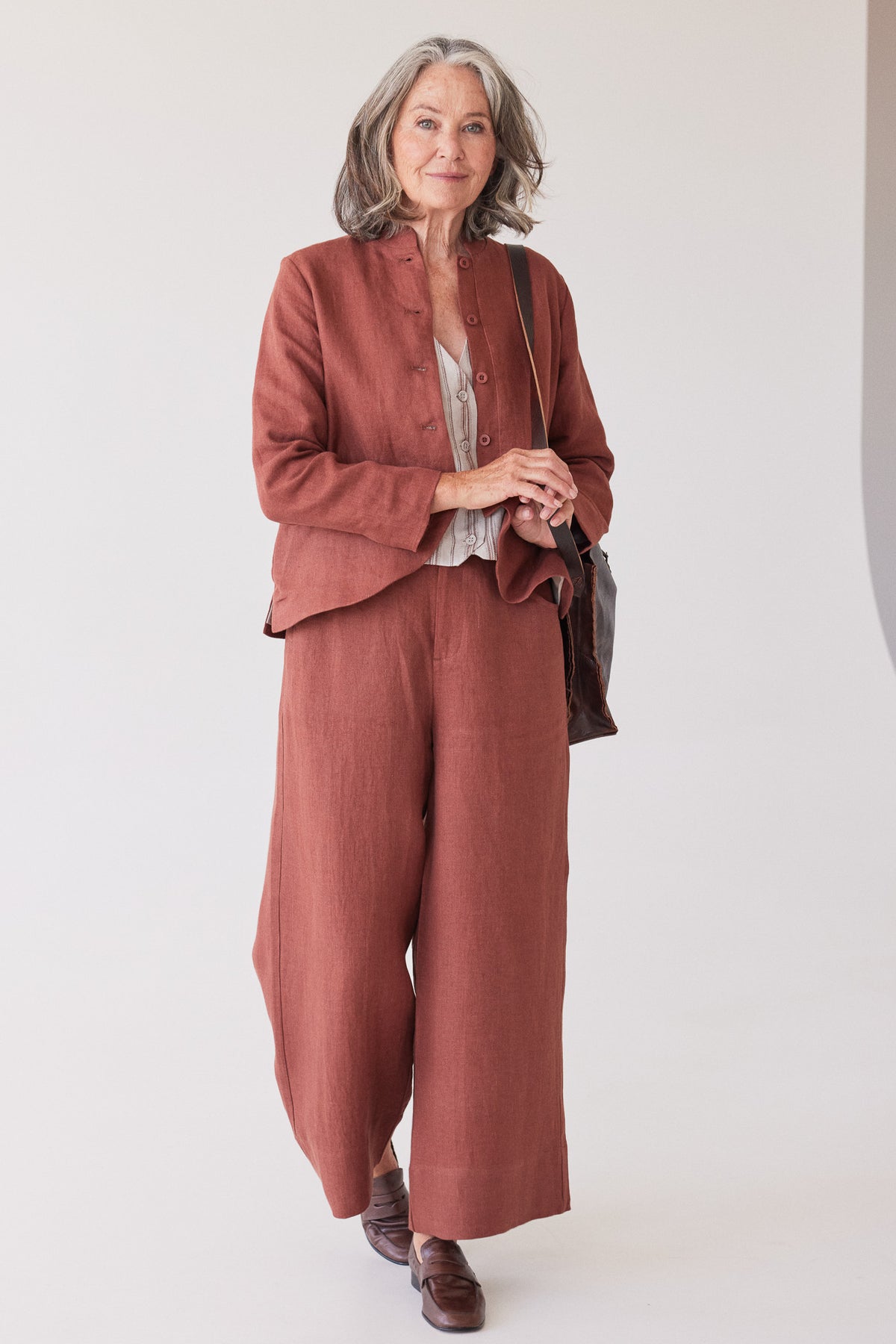 Scout Stand Collar Jacket | Brick