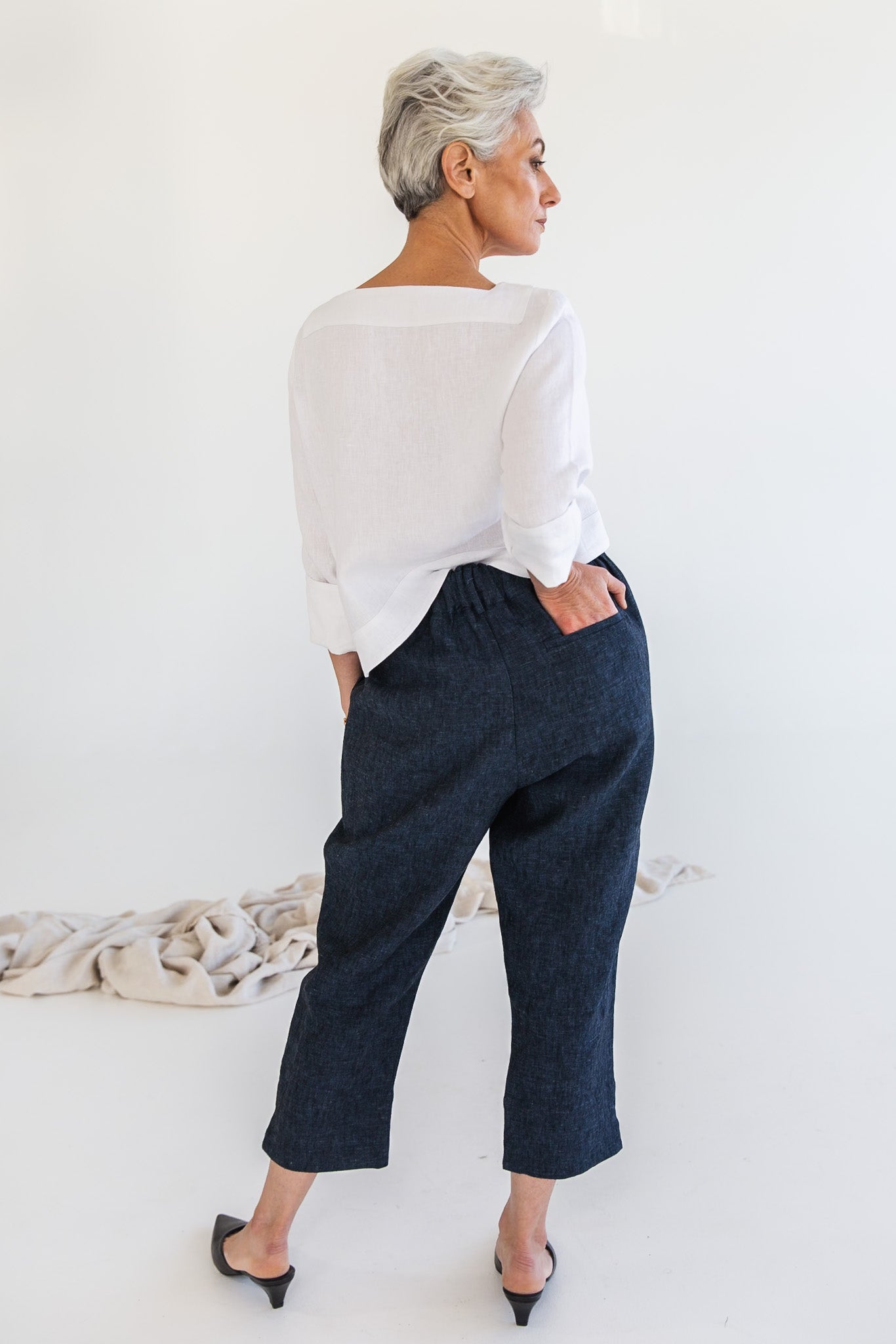Teddy Pant | Navy