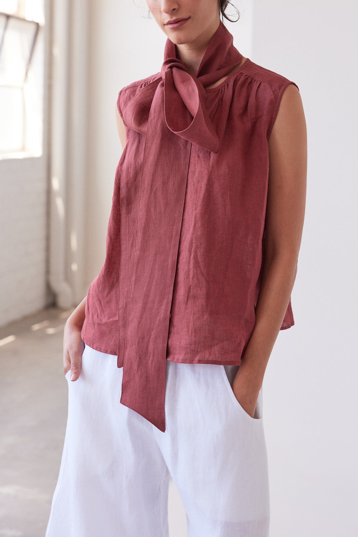 Tie Belt | Burnt Sienna