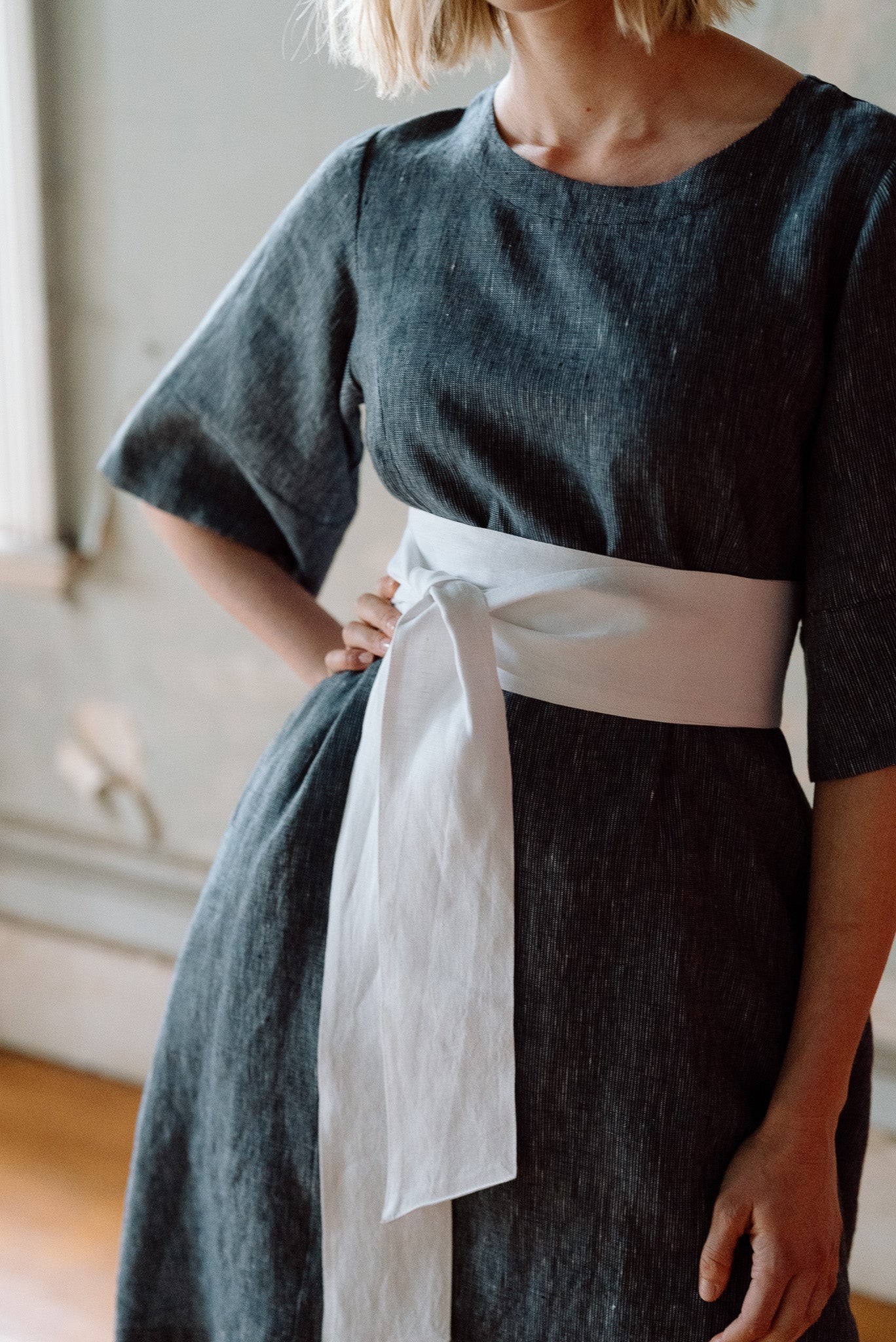 Tie Belt | White