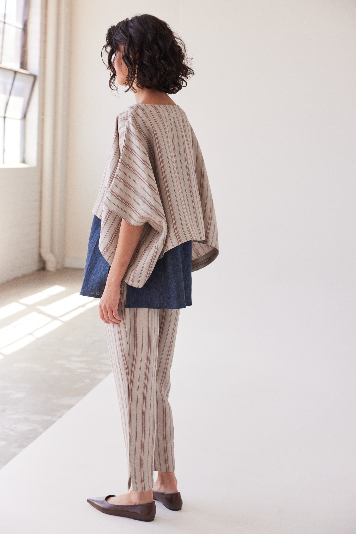 Tommy Layering Top | Brick Stripe