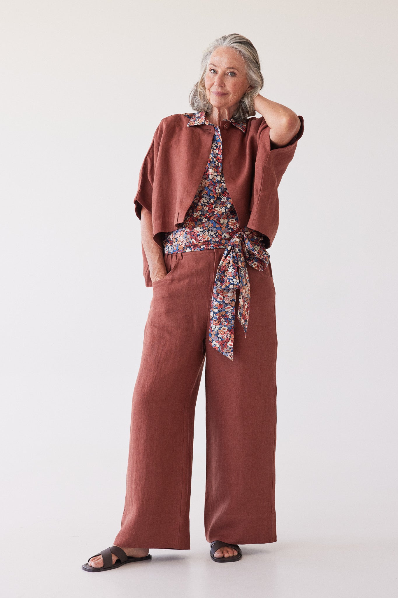 Tussie Capelet | Brick