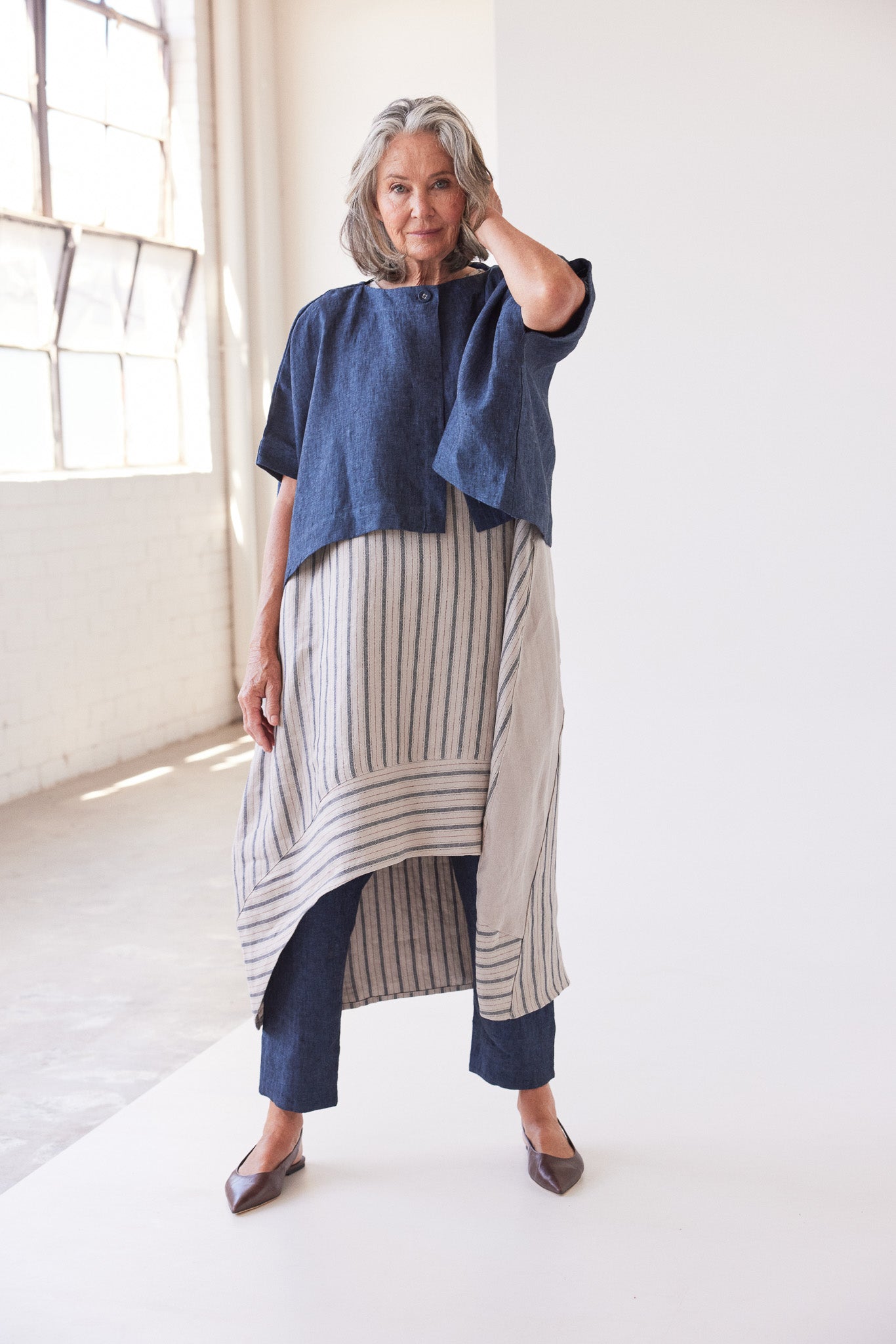 Tussie Capelet | Navy