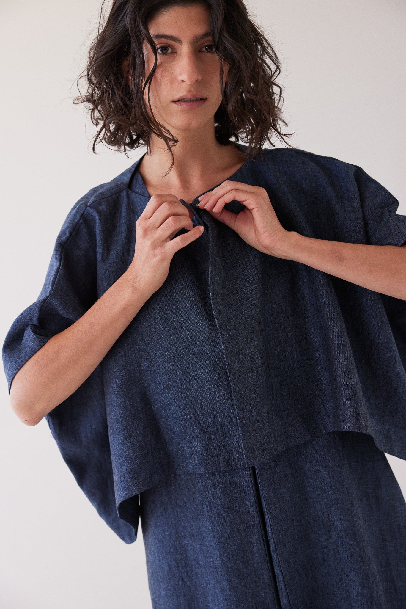 Tussie Capelet | Navy