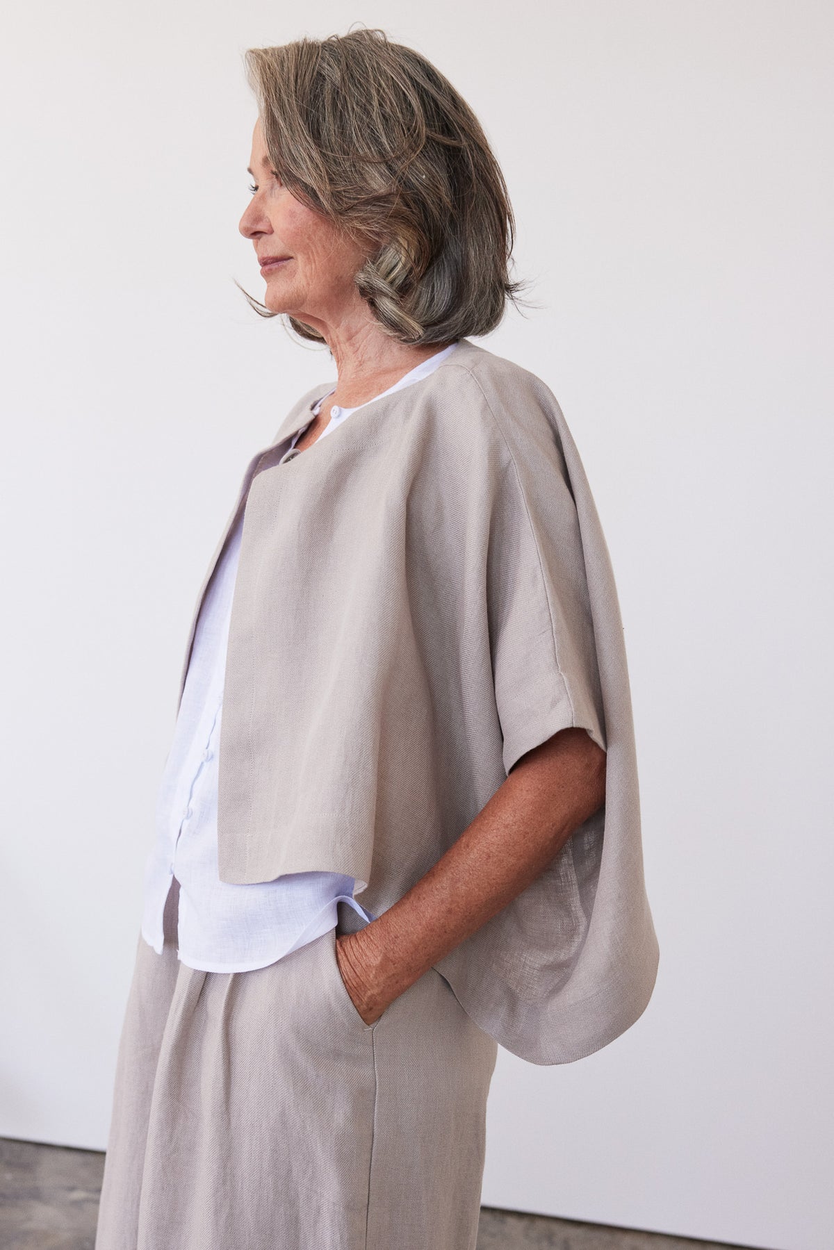 Tussie Capelet | Stone
