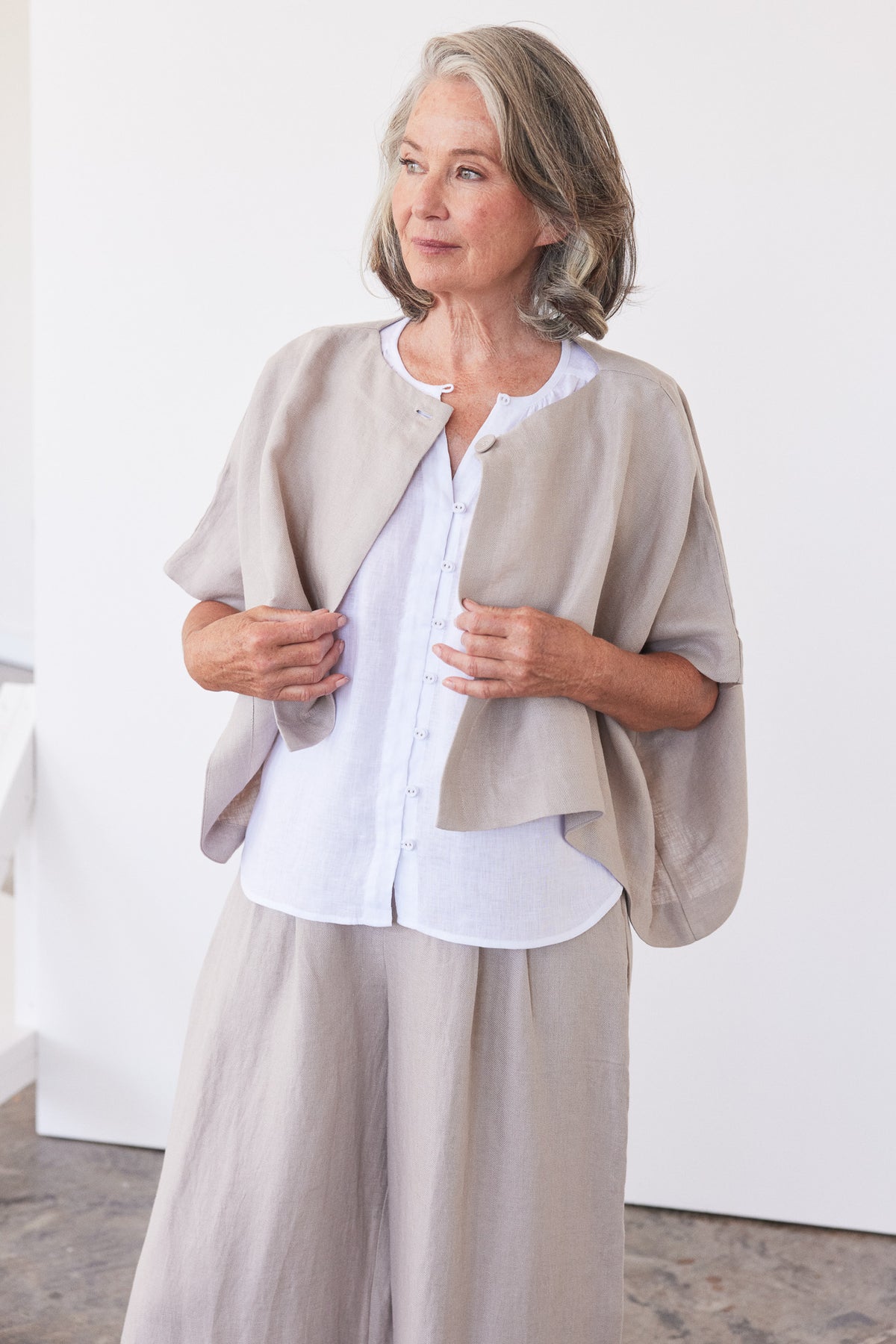 Tussie Capelet | Stone