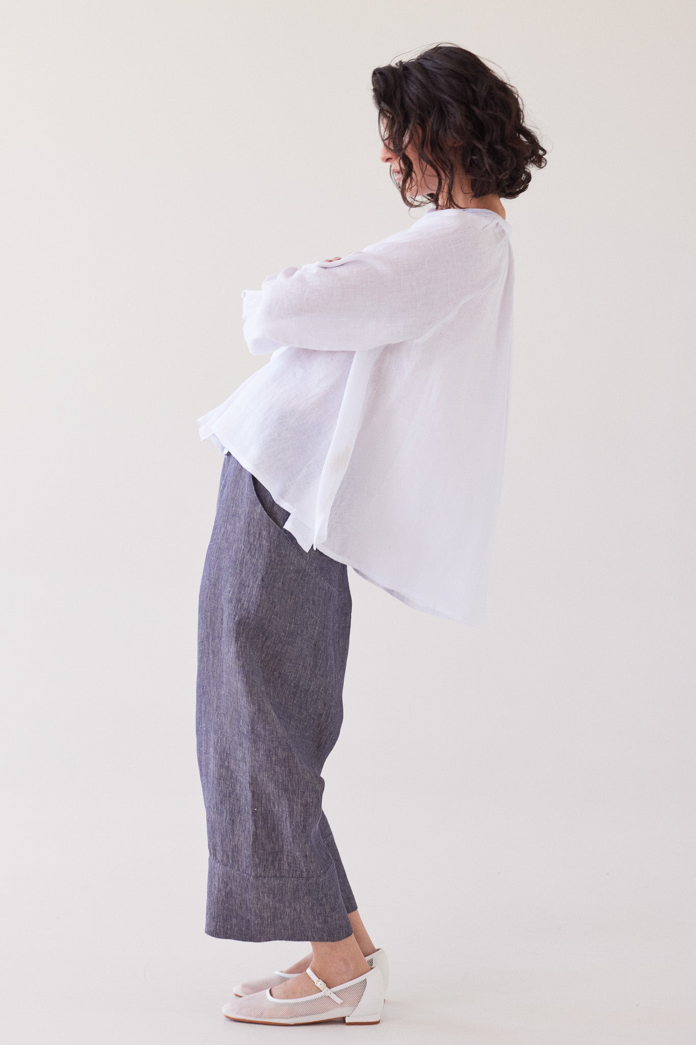 Vento Long Sleeve Shirt | White
